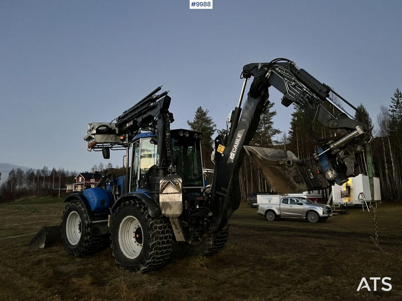 HUDDIG 1260C Grävlastare – Linjeutrustad - Backhoe loader: gambar 3 HUDDIG 1260C Grävlastare – Linjeutrustad - Backhoe loader: gambar 3