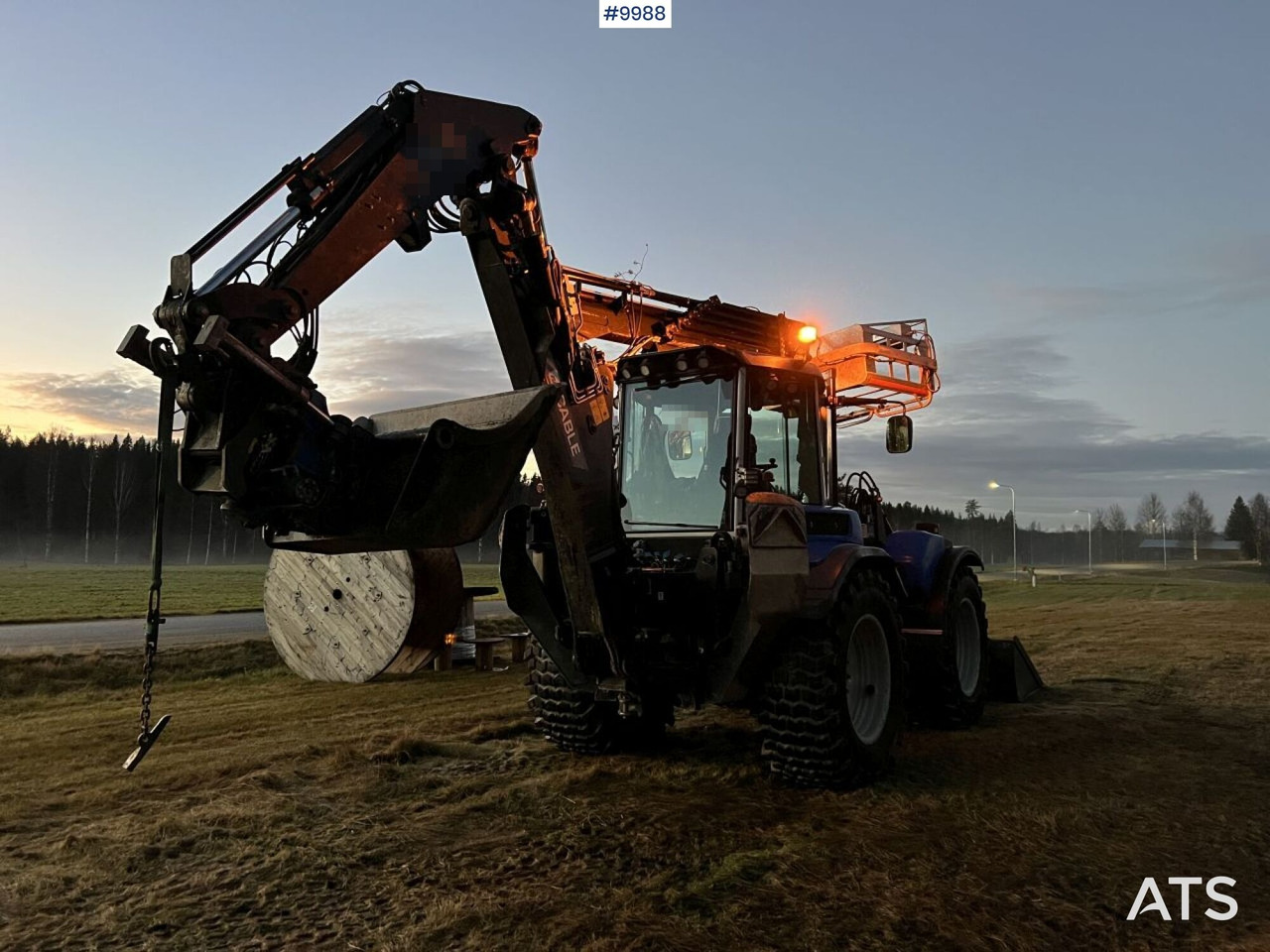 HUDDIG 1260C Grävlastare – Linjeutrustad - Backhoe loader: gambar 4 HUDDIG 1260C Grävlastare – Linjeutrustad - Backhoe loader: gambar 4