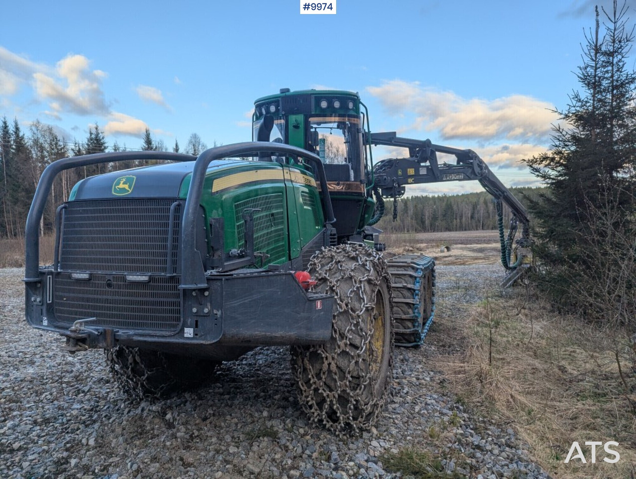 Harvester John Deere 1170G - Peralatan pemanen: gambar 5 Harvester John Deere 1170G - Peralatan pemanen: gambar 5