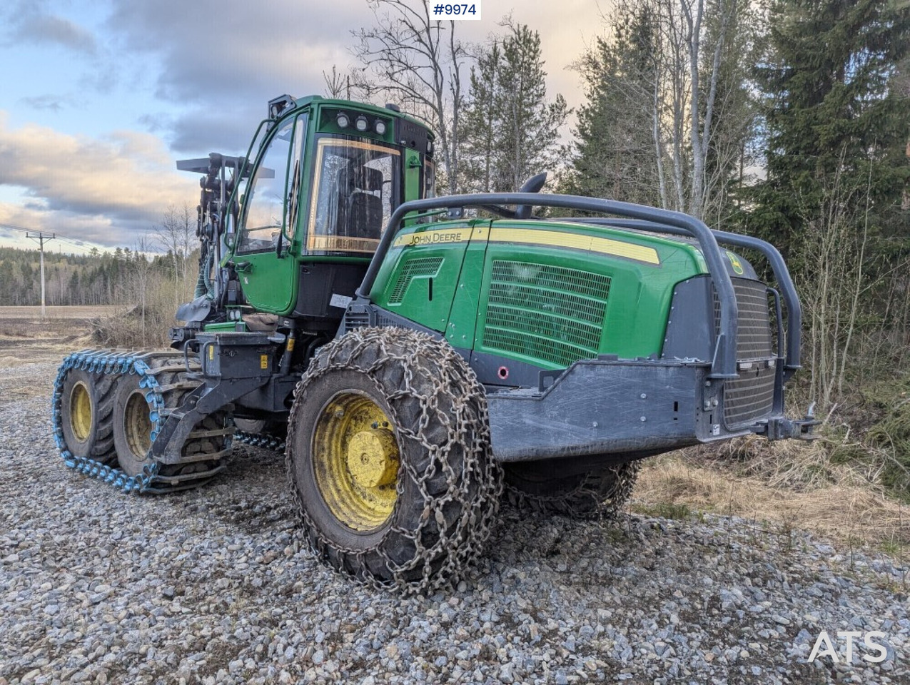 Harvester John Deere 1170G - Peralatan pemanen: gambar 3 Harvester John Deere 1170G - Peralatan pemanen: gambar 3