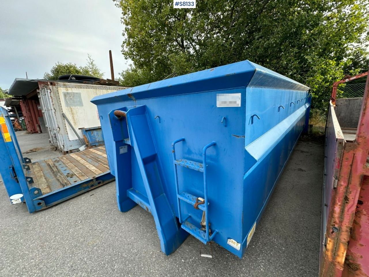 Hook Lift Dump Body, CMT, 22M3 - Wadah kontainer: gambar 1 Hook Lift Dump Body, CMT, 22M3 - Wadah kontainer: gambar 1