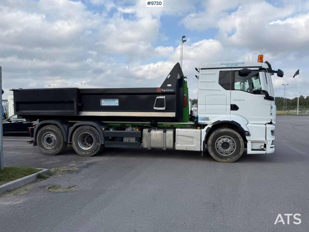 Hook lift MAN TGS 26.510 with crane flatbed and gravel flatbed - Hook lift: gambar 5 Hook lift MAN TGS 26.510 with crane flatbed and gravel flatbed - Hook lift: gambar 5
