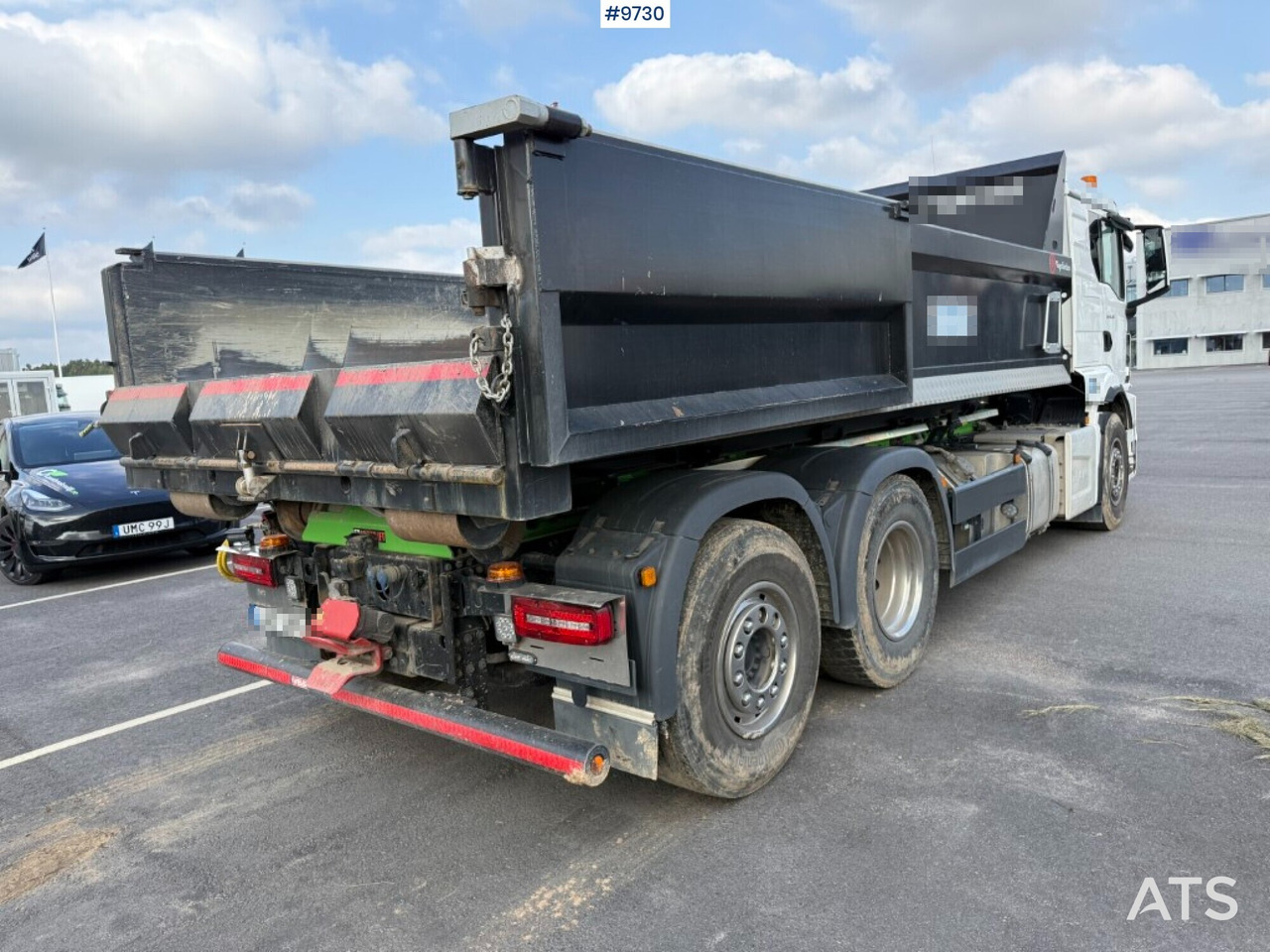 Hook lift Hook lift MAN TGS 26.510 with crane flatbed and gravel flatbed: gambar 6 Hook lift Hook lift MAN TGS 26.510 with crane flatbed and gravel flatbed: gambar 6