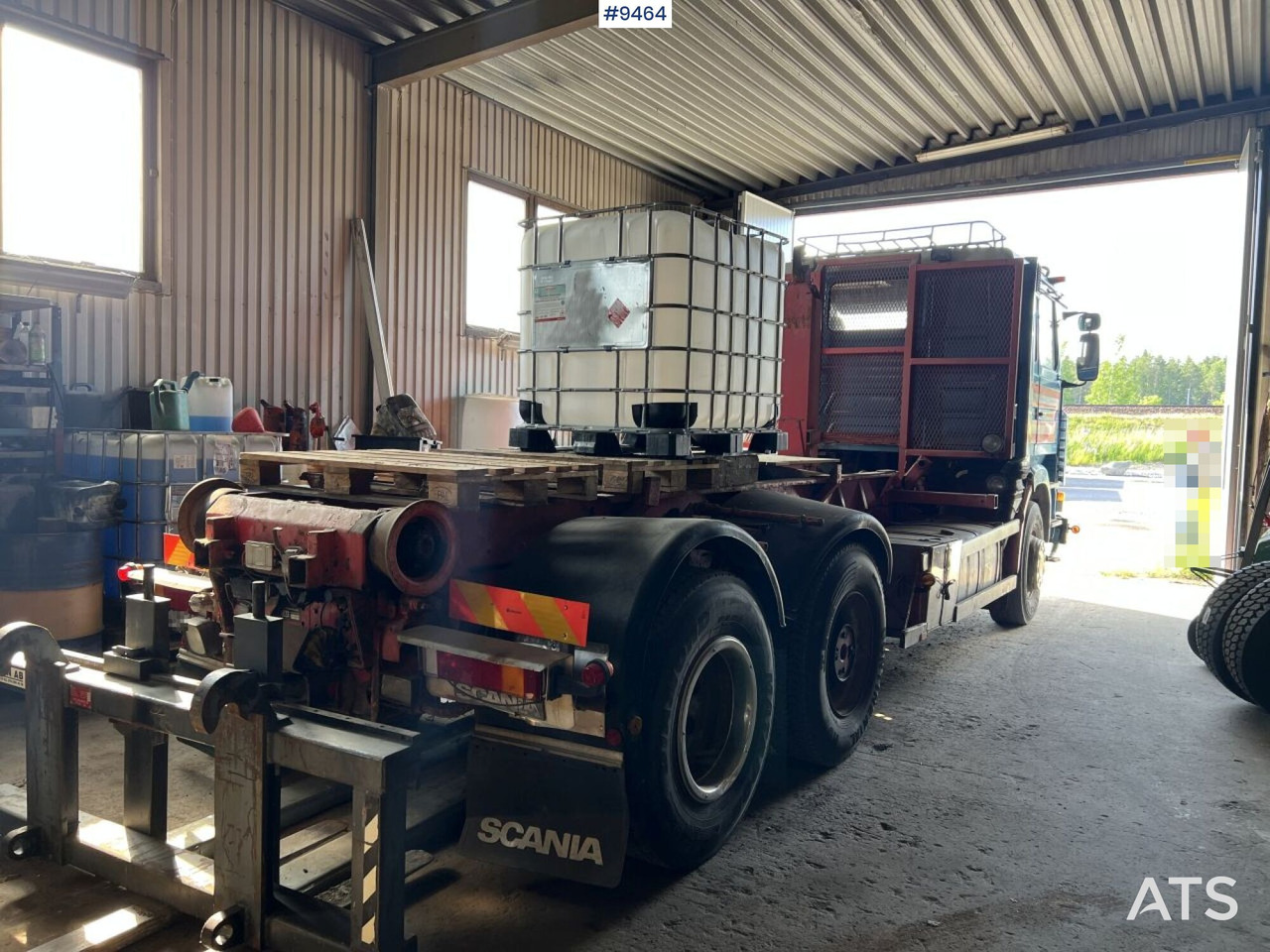 Hoolift Truck Scania R143 - Hook lift: gambar 4 Hoolift Truck Scania R143 - Hook lift: gambar 4