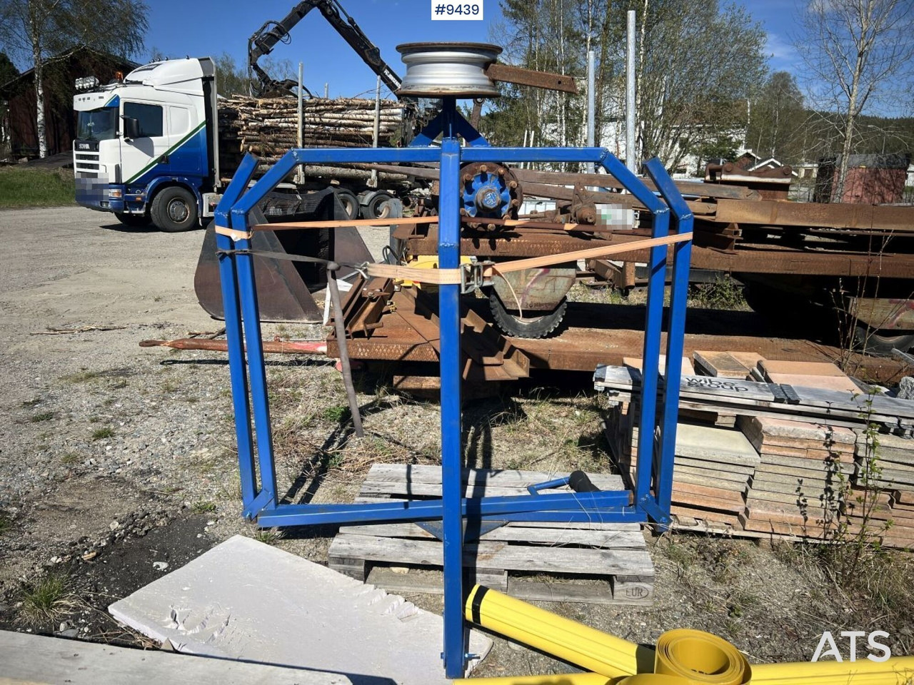 Hose reel for cable trenching - Membangun inventaris: gambar 5 Hose reel for cable trenching - Membangun inventaris: gambar 5