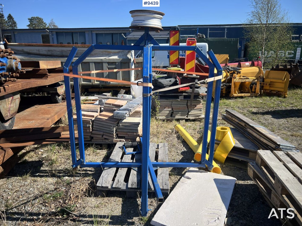 Hose reel for cable trenching - Membangun inventaris: gambar 2 Hose reel for cable trenching - Membangun inventaris: gambar 2