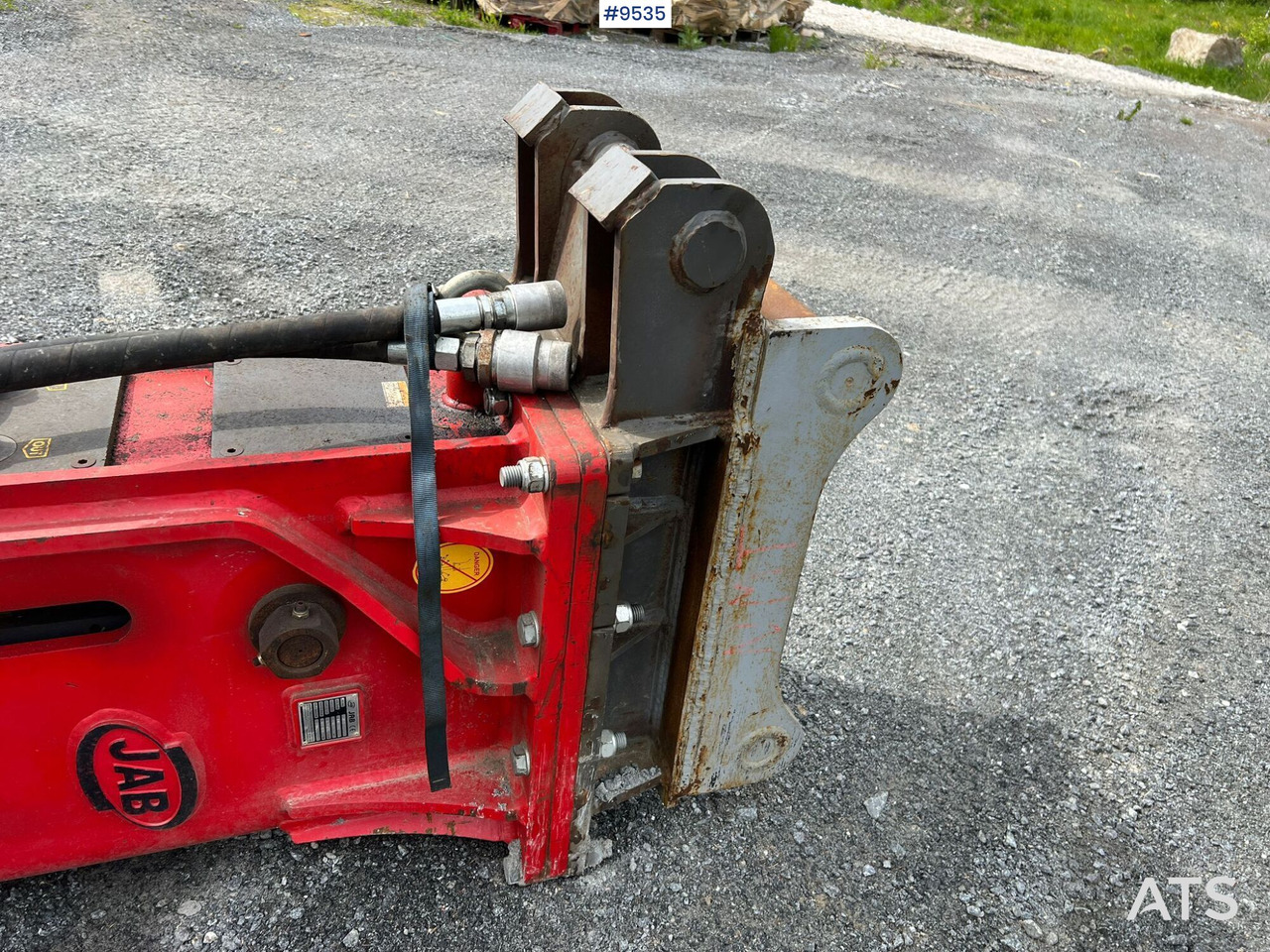 Palu hidrolik untuk Peralatan konstruksi JAB JB81 Hydraulic hammer S70: gambar 7