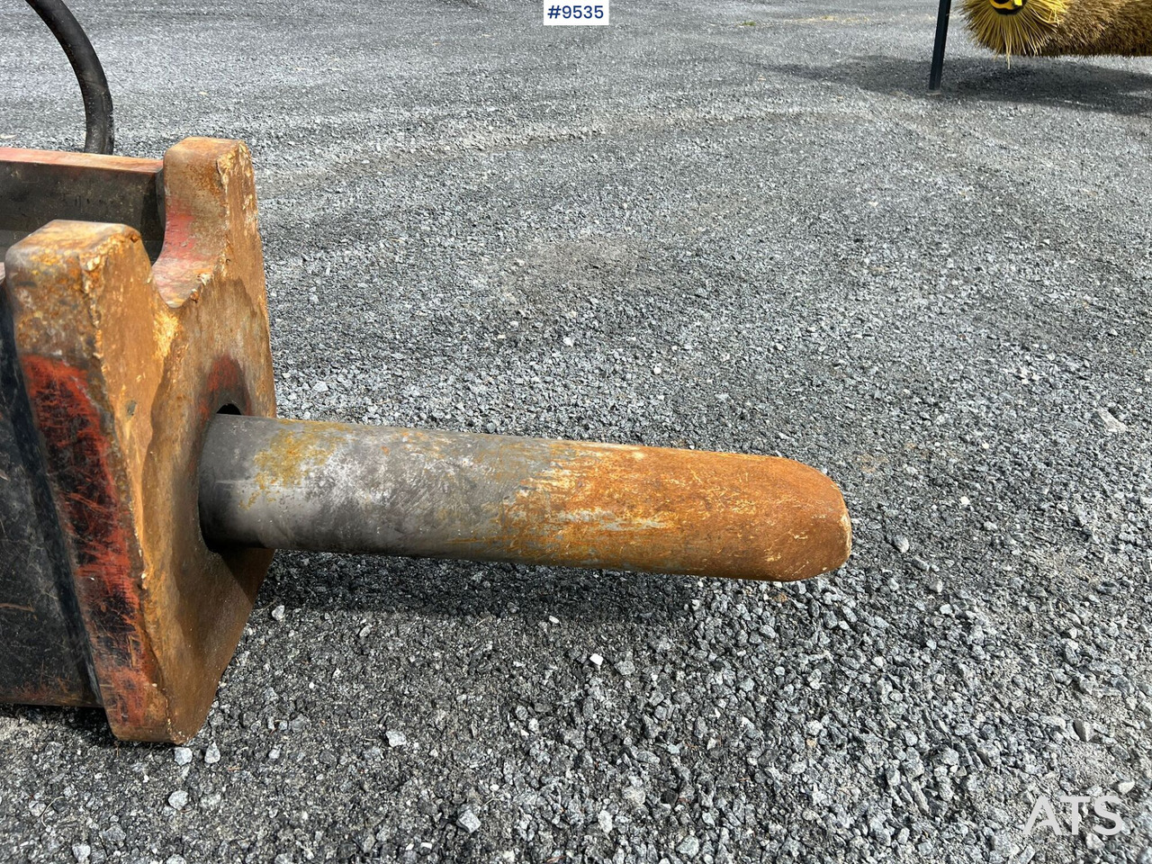 Palu hidrolik untuk Peralatan konstruksi JAB JB81 Hydraulic hammer S70: gambar 6
