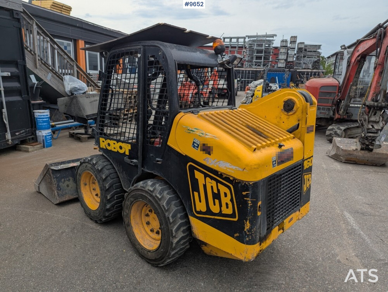 JCB Robot 160 tool carrier with grading bucket - Pemuat ringkas: gambar 3 JCB Robot 160 tool carrier with grading bucket - Pemuat ringkas: gambar 3