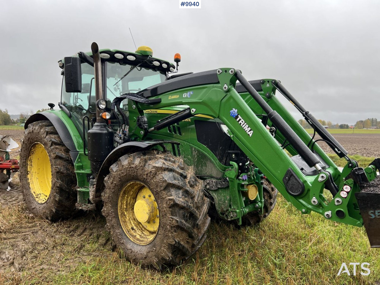 JOHN DEERE 6155R Agricultural tractor - Traktor: gambar 2 JOHN DEERE 6155R Agricultural tractor - Traktor: gambar 2