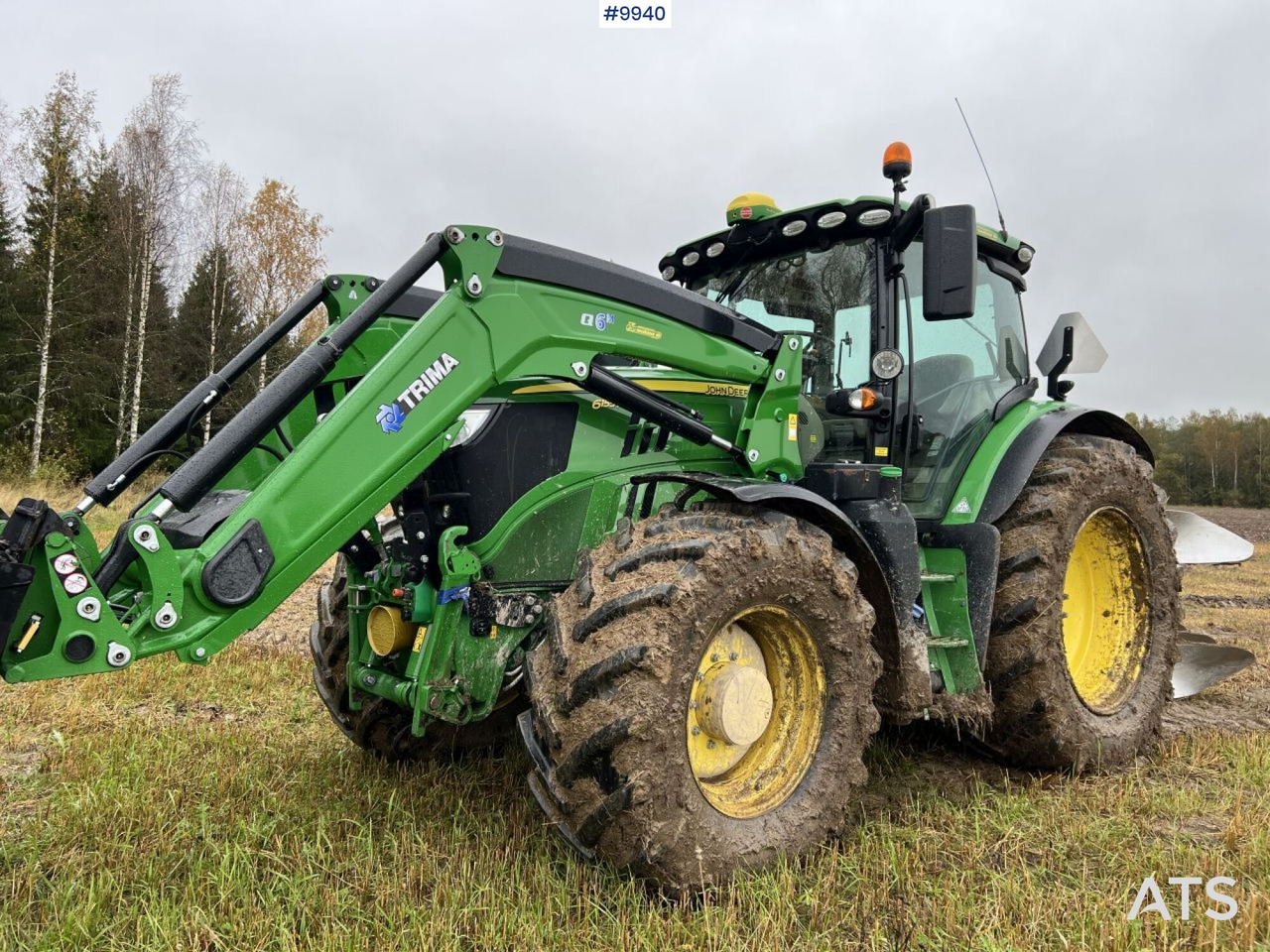 JOHN DEERE 6155R Agricultural tractor - Traktor: gambar 1 JOHN DEERE 6155R Agricultural tractor - Traktor: gambar 1