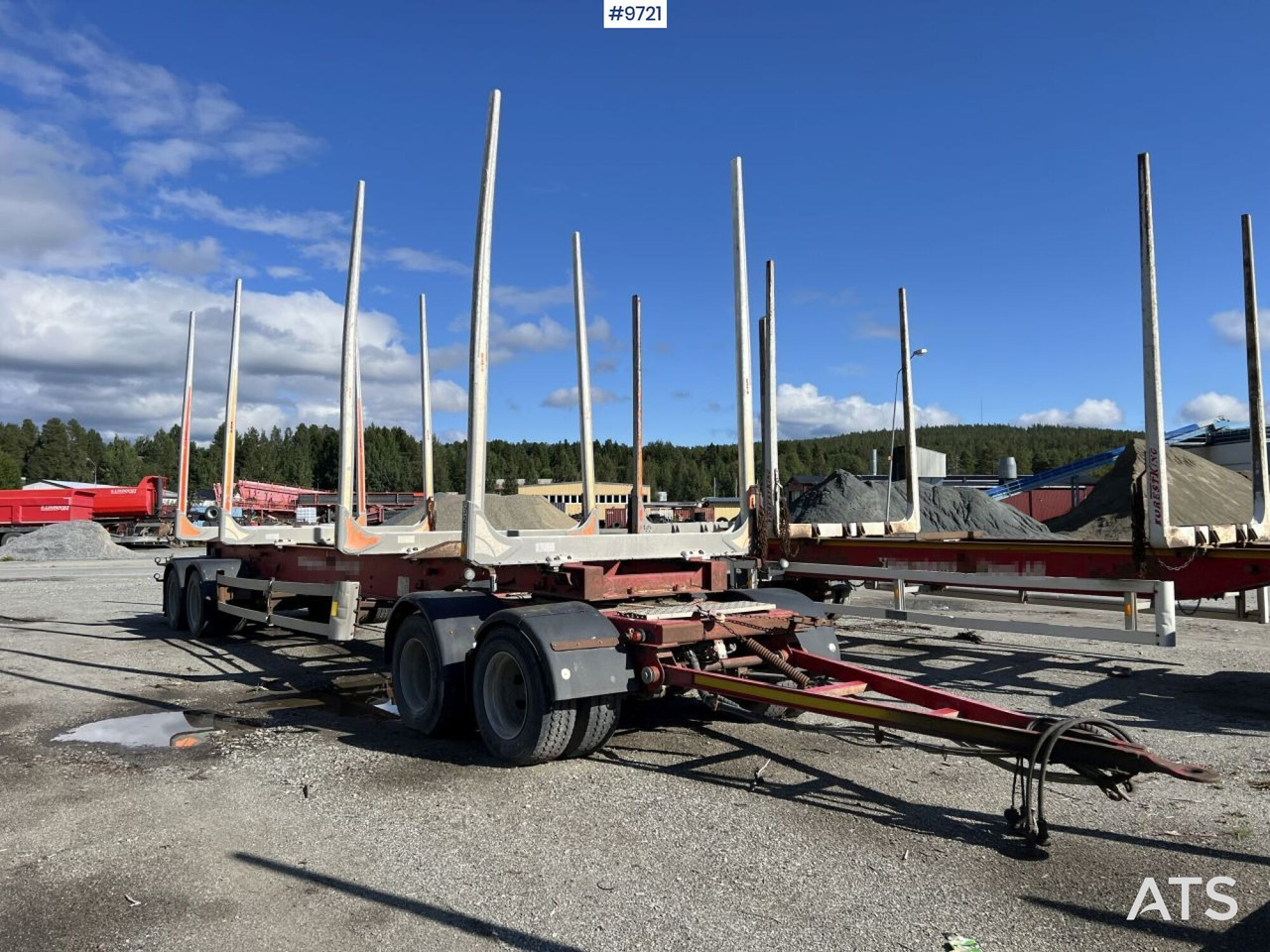 Kilafors SBB4A-36-105 Timber wagon - Trailer pengangkut kayu: gambar 2 Kilafors SBB4A-36-105 Timber wagon - Trailer pengangkut kayu: gambar 2