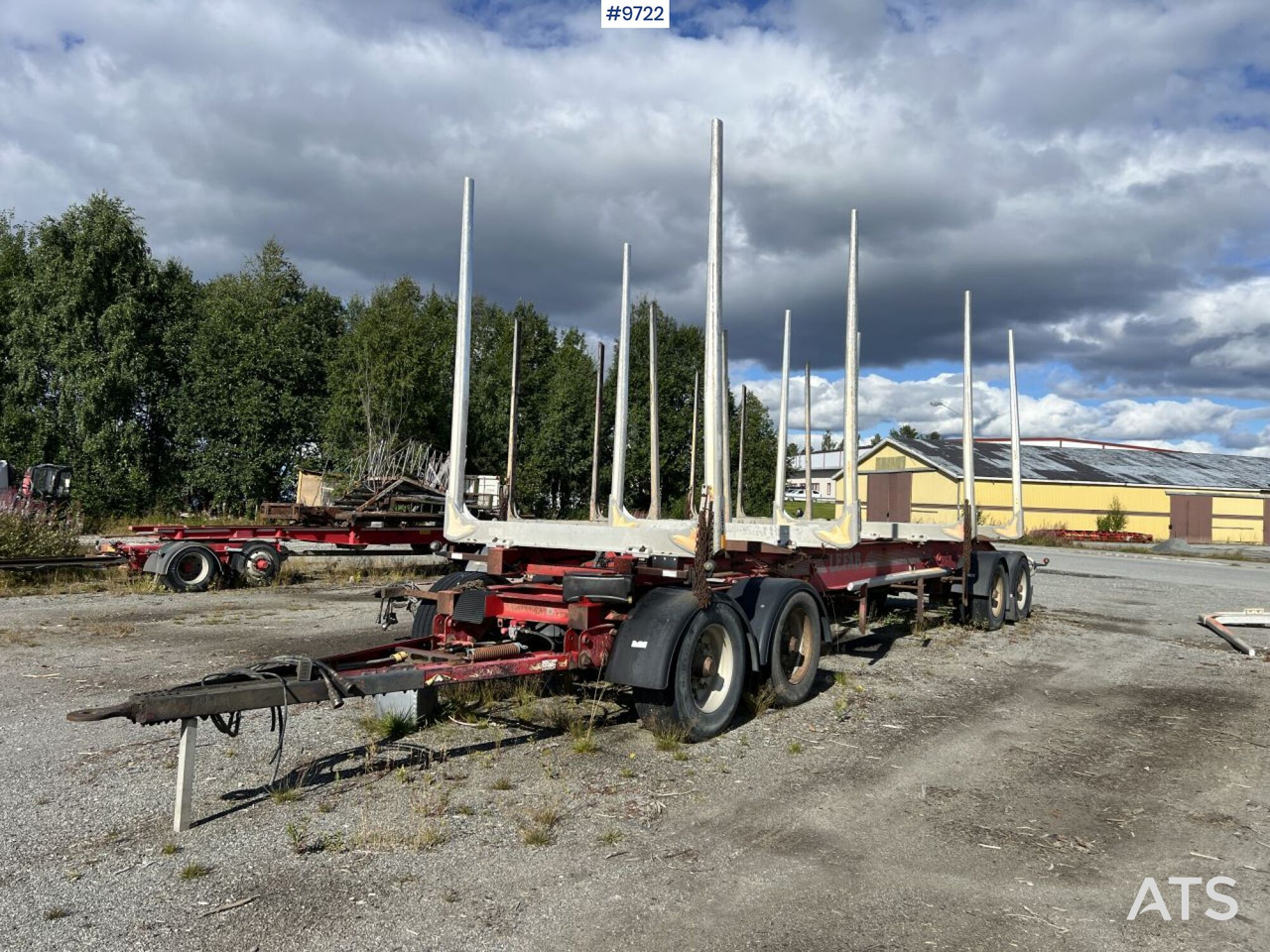 LEFAB V4 100 Timber trailer - Trailer pengangkut kayu: gambar 1 LEFAB V4 100 Timber trailer - Trailer pengangkut kayu: gambar 1