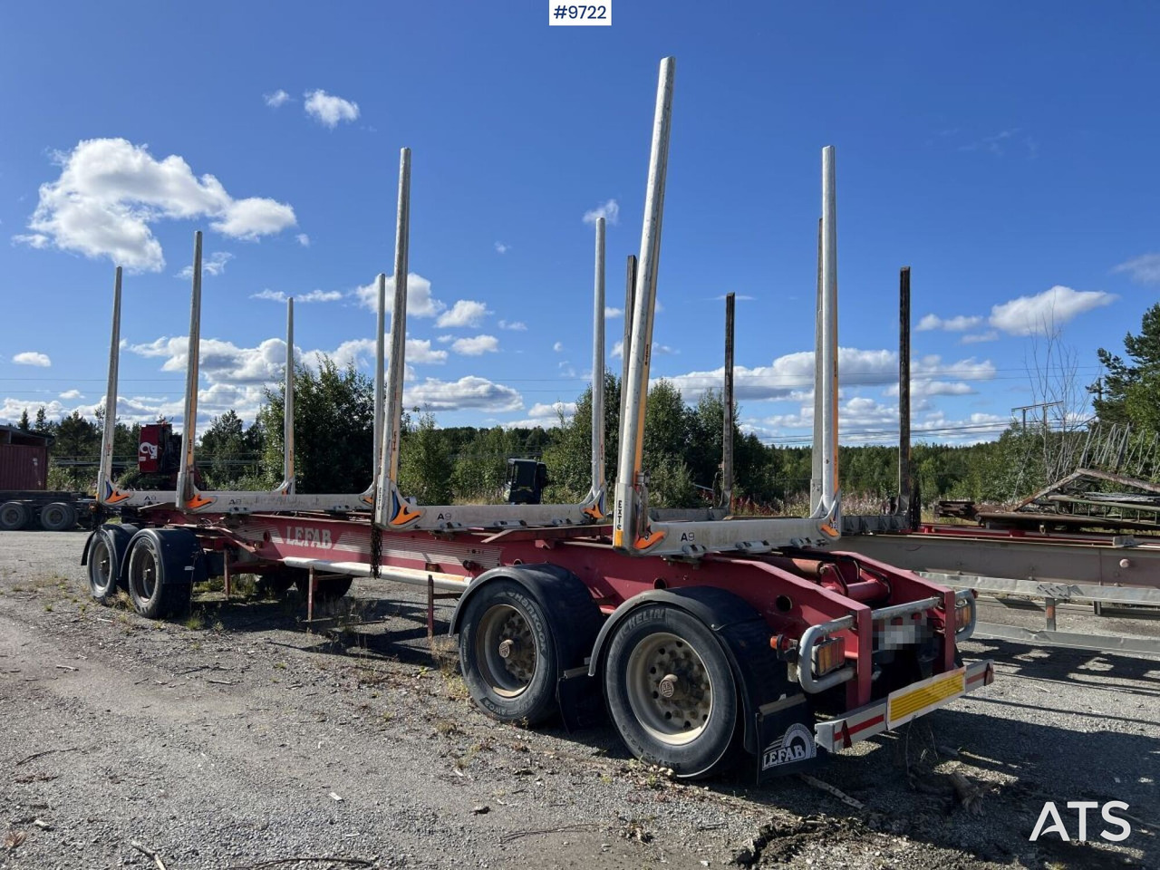 LEFAB V4 100 Timber trailer - Trailer pengangkut kayu: gambar 3 LEFAB V4 100 Timber trailer - Trailer pengangkut kayu: gambar 3