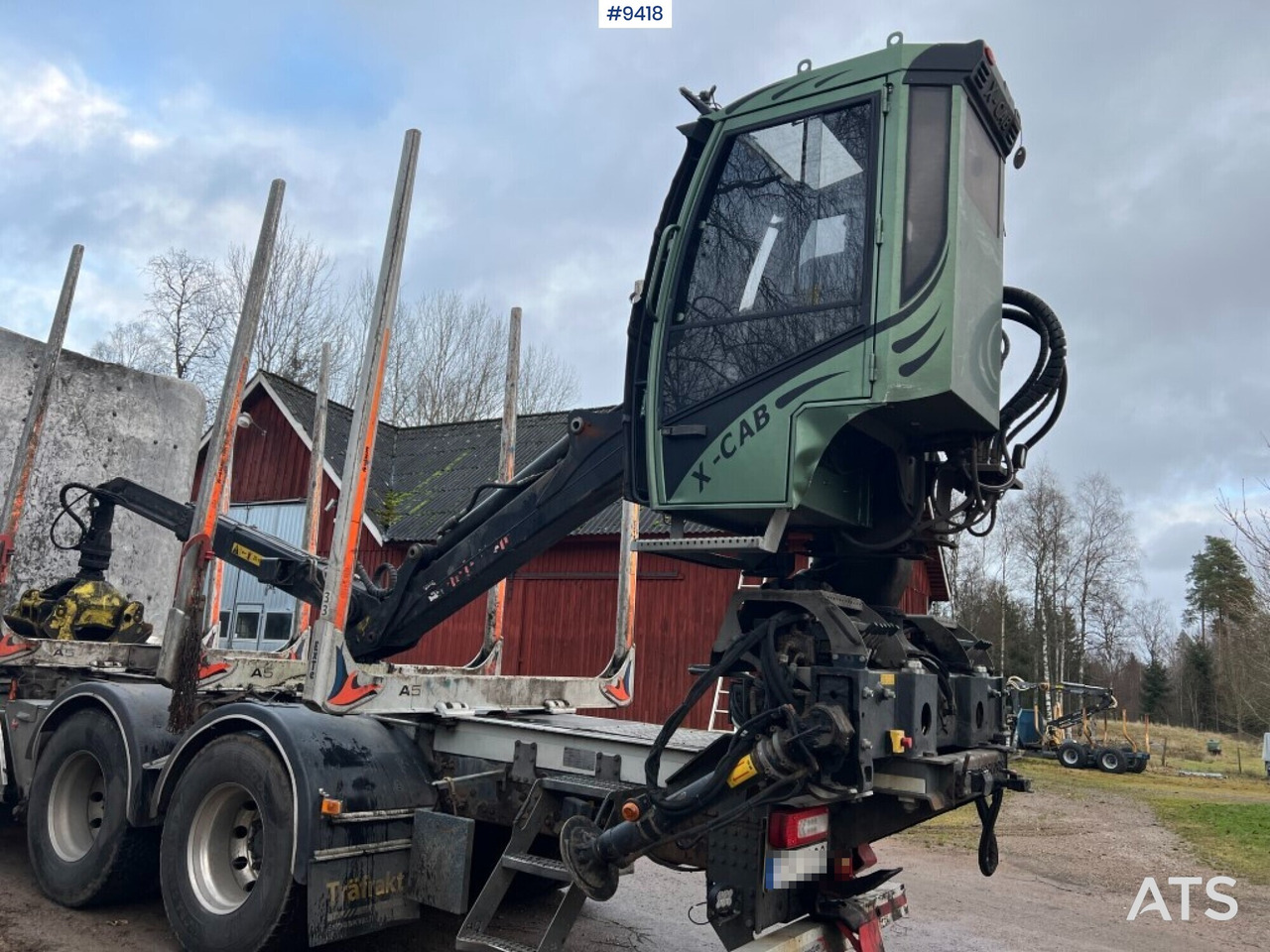 Logging crane Jonsered 1088 S (2020) X-CAB - Truk logging, Truk derek: gambar 5 Logging crane Jonsered 1088 S (2020) X-CAB - Truk logging, Truk derek: gambar 5