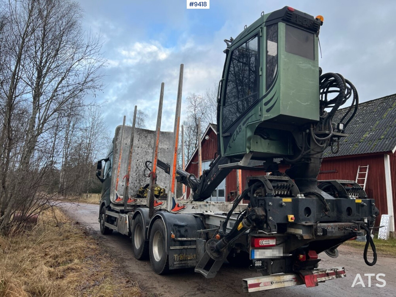 Logging crane Jonsered 1088 S (2020) X-CAB - Truk logging, Truk derek: gambar 4 Logging crane Jonsered 1088 S (2020) X-CAB - Truk logging, Truk derek: gambar 4