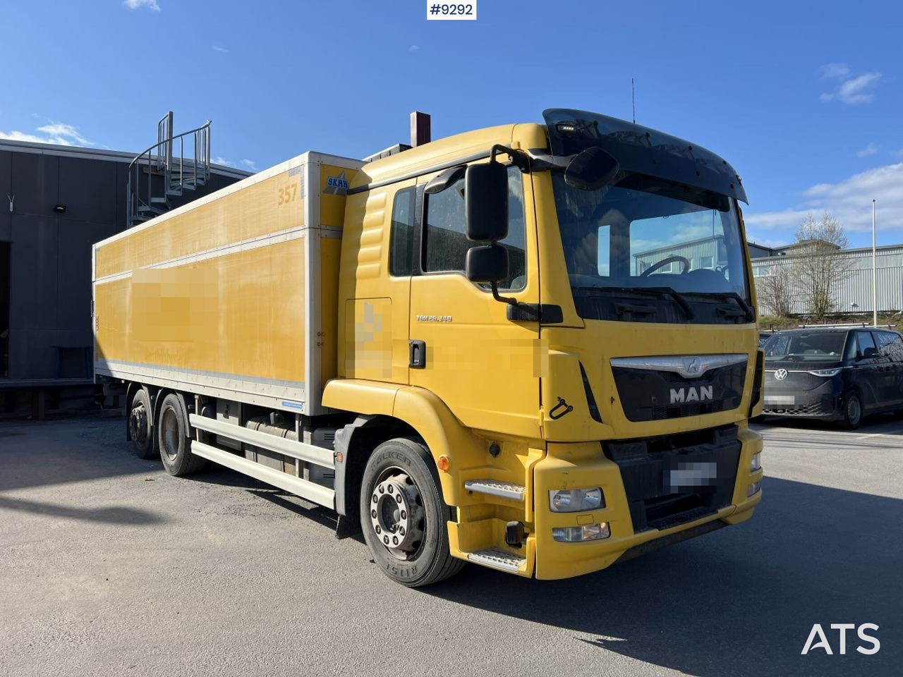 Truk box MAN TGM 26.340 6X2 Box truck: gambar 20 Truk box MAN TGM 26.340 6X2 Box truck: gambar 20