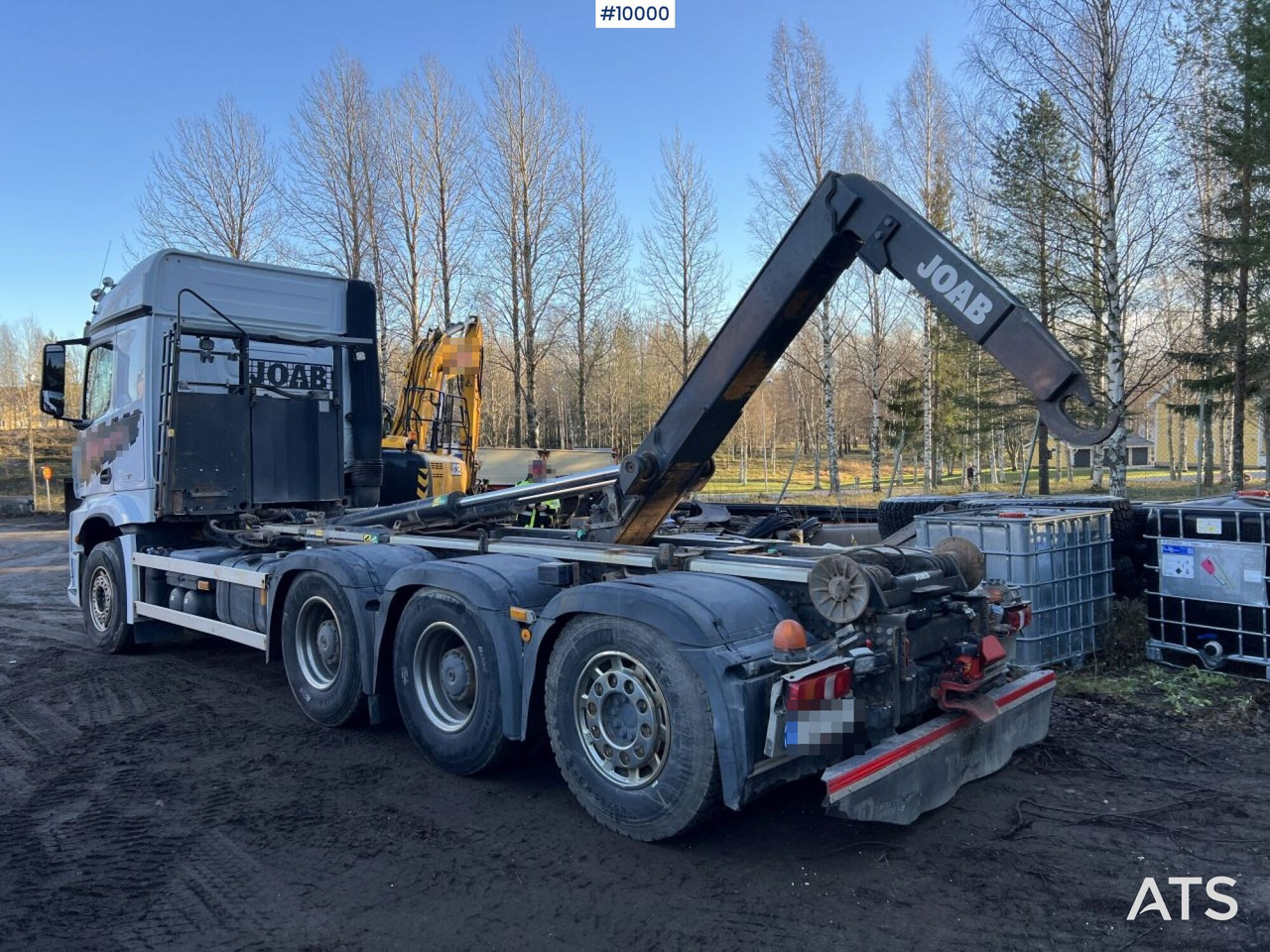 MERCEDES-BENZ AROCS 3251 Hook Truck with tridem body - Hook lift: gambar 4 MERCEDES-BENZ AROCS 3251 Hook Truck with tridem body - Hook lift: gambar 4