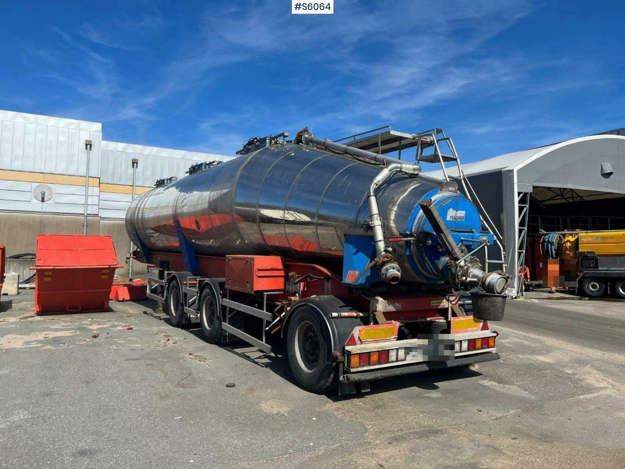 Magyar 10160 Tank trailer with tipp - Trailer tangki: gambar 4 Magyar 10160 Tank trailer with tipp - Trailer tangki: gambar 4