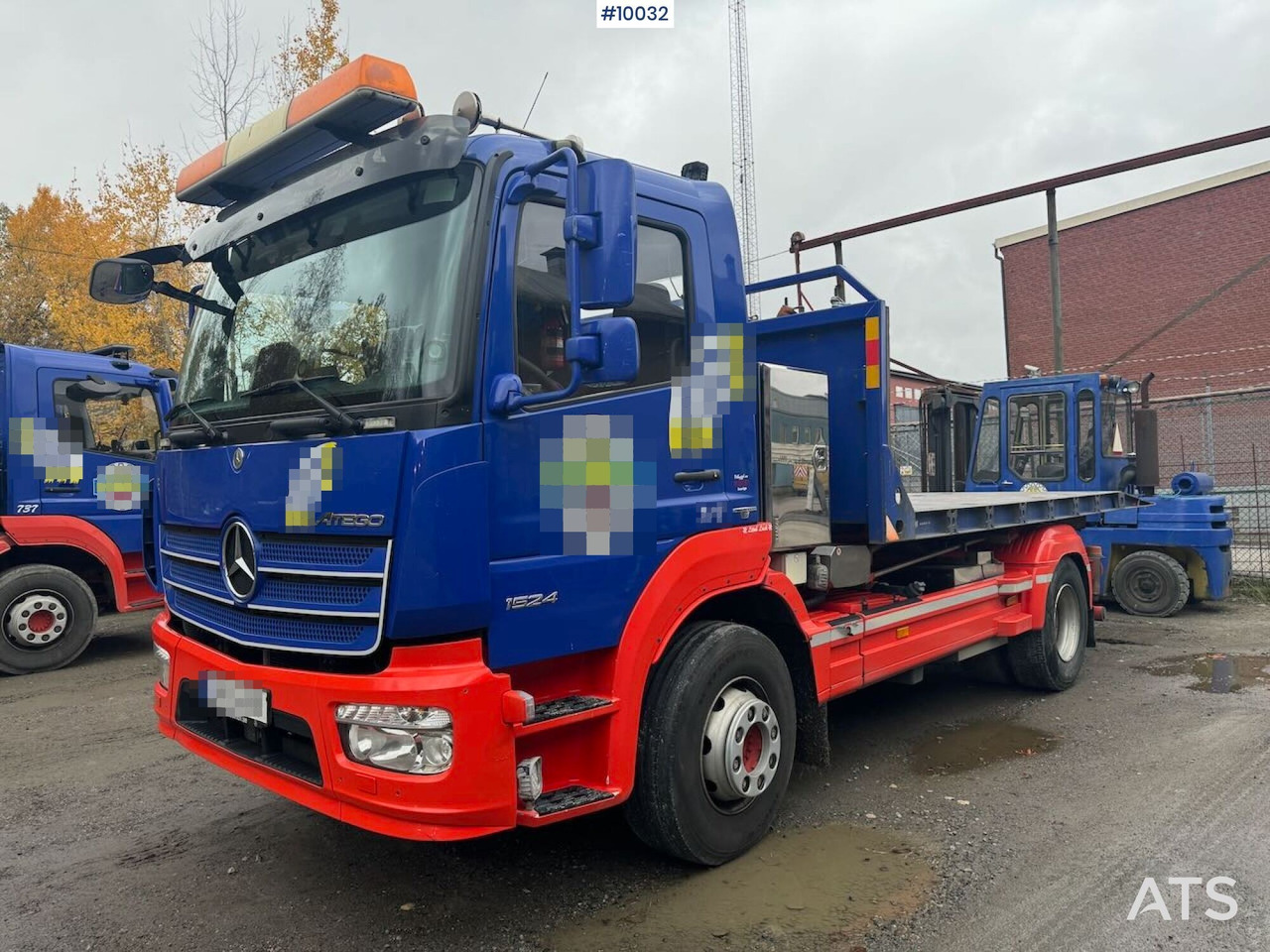 Mercedes Atego 1524 Hook Truck with AJK hook - Hook lift: gambar 1 Mercedes Atego 1524 Hook Truck with AJK hook - Hook lift: gambar 1