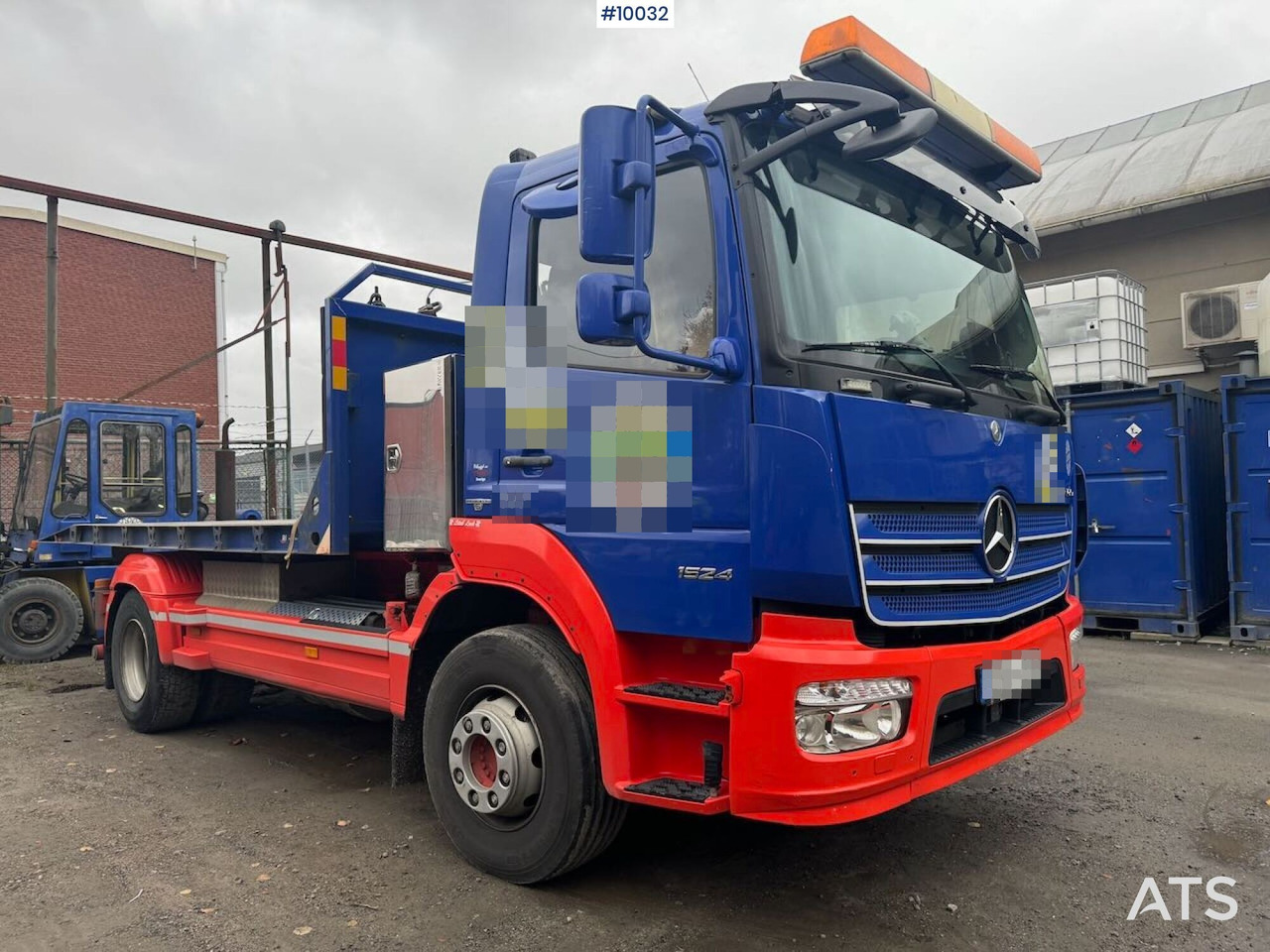 Mercedes Atego 1524 Hook Truck with AJK hook - Hook lift: gambar 2 Mercedes Atego 1524 Hook Truck with AJK hook - Hook lift: gambar 2