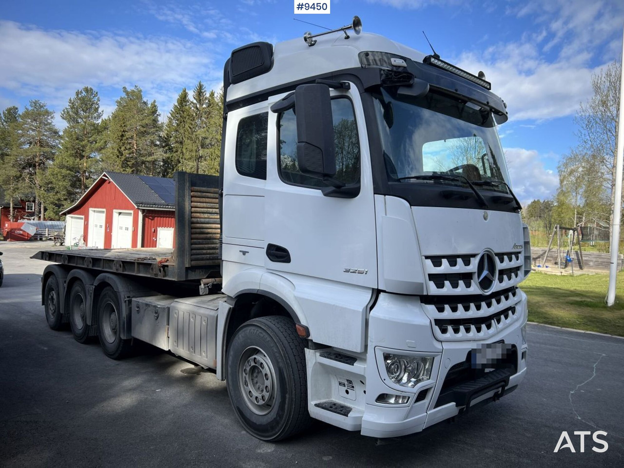Mercedes Benz Arocs 3251 Tridem Hooklift, flatbed and concrete rotator - Hook lift: gambar 2 Mercedes Benz Arocs 3251 Tridem Hooklift, flatbed and concrete rotator - Hook lift: gambar 2