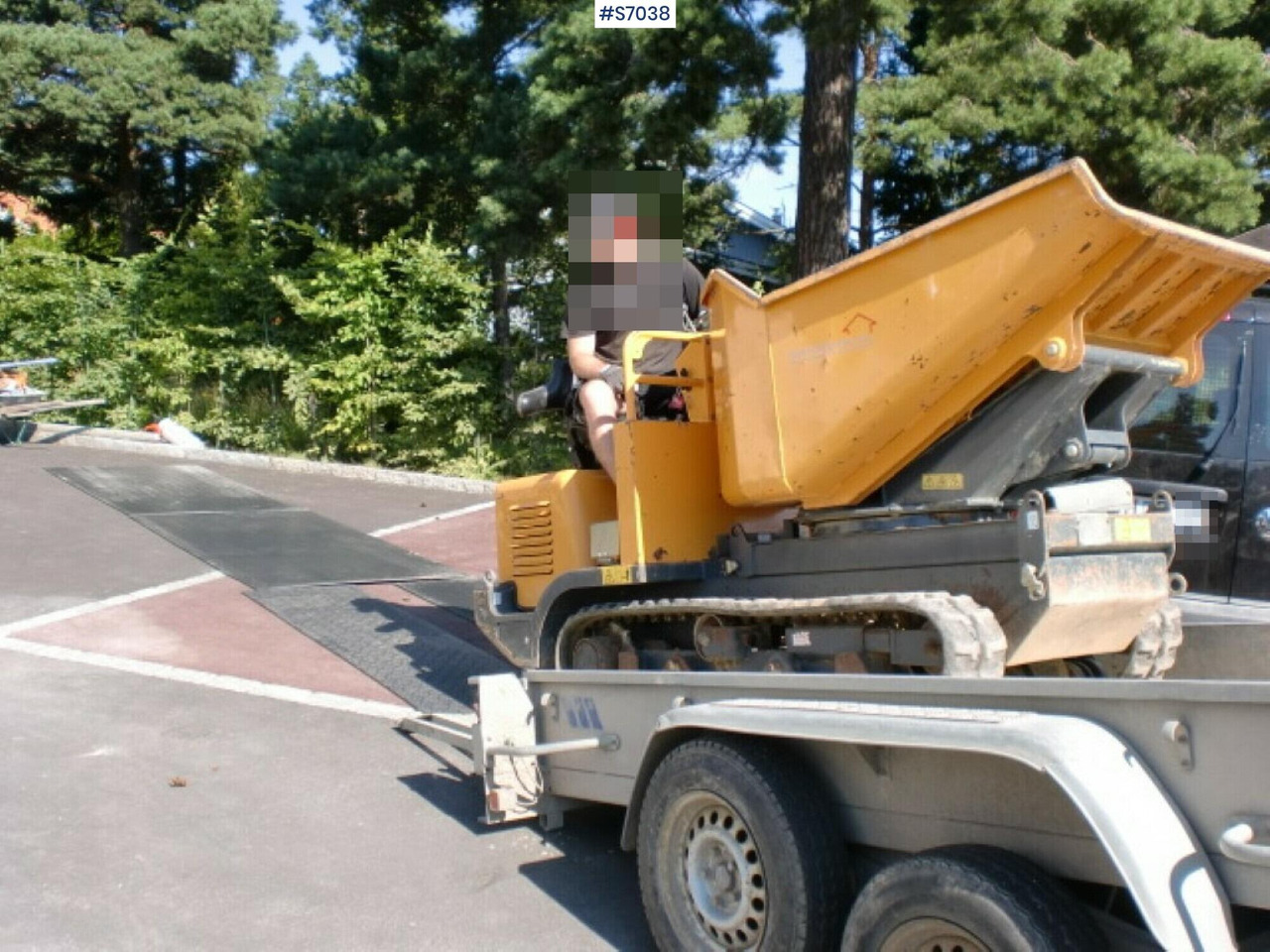 Mini dump truck, Mustang RD15 - Tempat sampah mini: gambar 3 Mini dump truck, Mustang RD15 - Tempat sampah mini: gambar 3
