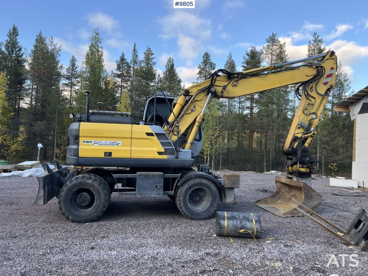 New Holland, MH-Plus-C Wheel excavator with excavation system, rotor, and grader bucket - Ekskavator roda: gambar 3 New Holland, MH-Plus-C Wheel excavator with excavation system, rotor, and grader bucket - Ekskavator roda: gambar 3