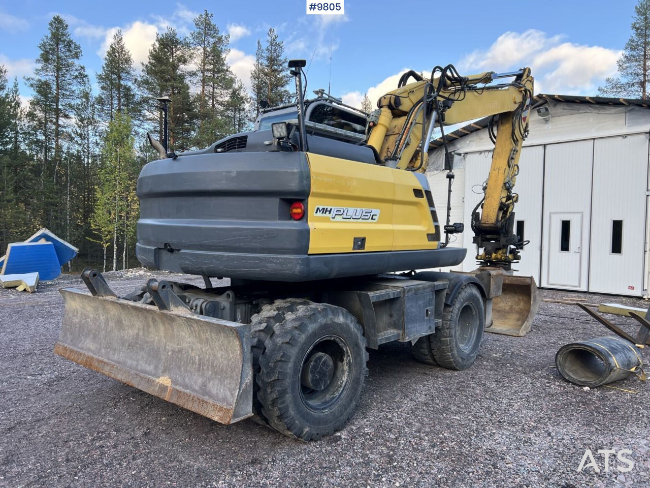 New Holland, MH-Plus-C Wheel excavator with excavation system, rotor, and grader bucket - Ekskavator roda: gambar 4 New Holland, MH-Plus-C Wheel excavator with excavation system, rotor, and grader bucket - Ekskavator roda: gambar 4