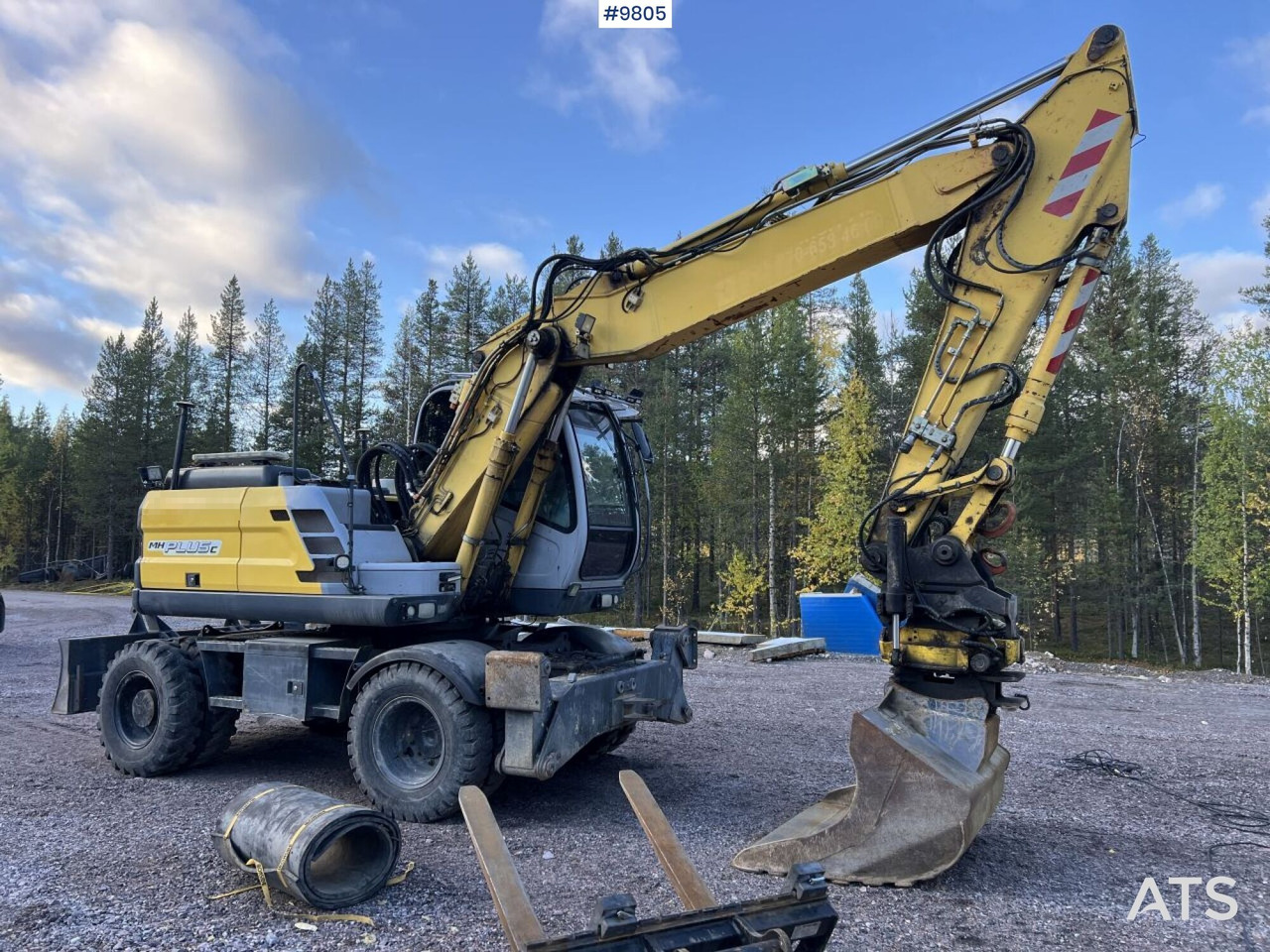 New Holland, MH-Plus-C Wheel excavator with excavation system, rotor, and grader bucket - Ekskavator roda: gambar 2 New Holland, MH-Plus-C Wheel excavator with excavation system, rotor, and grader bucket - Ekskavator roda: gambar 2