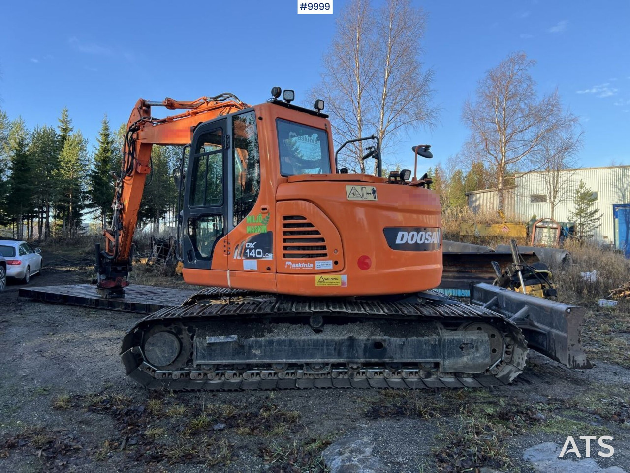 Doosan DX140LCR-3 Excavator with rotator - Peralatan lainnya: gambar 3 Doosan DX140LCR-3 Excavator with rotator - Peralatan lainnya: gambar 3