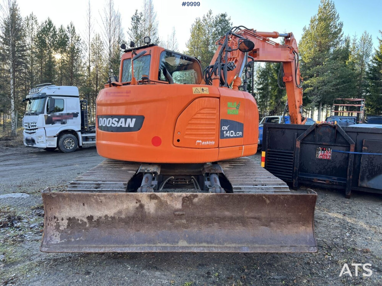 Doosan DX140LCR-3 Excavator with rotator - Peralatan lainnya: gambar 5 Doosan DX140LCR-3 Excavator with rotator - Peralatan lainnya: gambar 5