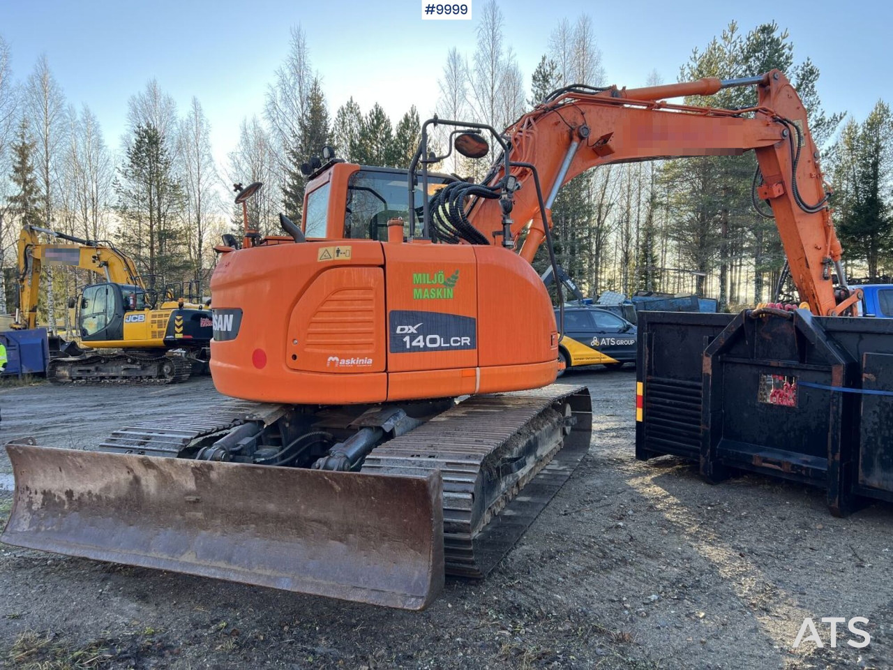 Doosan DX140LCR-3 Excavator with rotator - Peralatan lainnya: gambar 2 Doosan DX140LCR-3 Excavator with rotator - Peralatan lainnya: gambar 2