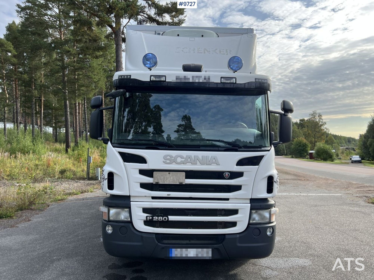 SCANIA P280 Box truck with tail lift - Truk box: gambar 2 SCANIA P280 Box truck with tail lift - Truk box: gambar 2