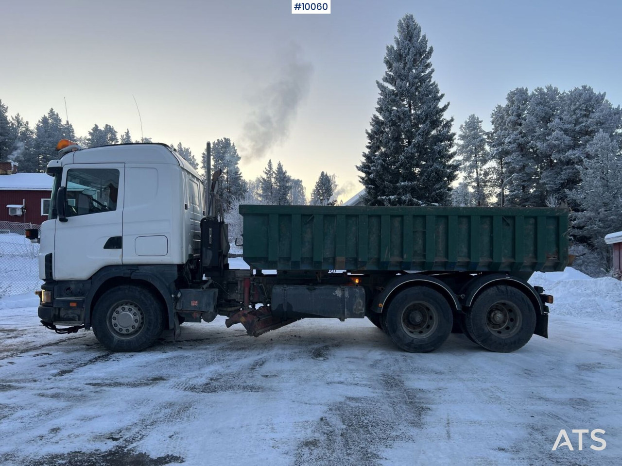 SCANIA R164 Tipper truck with plow equipment (VIDEO) - Truk jungkit: gambar 3 SCANIA R164 Tipper truck with plow equipment (VIDEO) - Truk jungkit: gambar 3