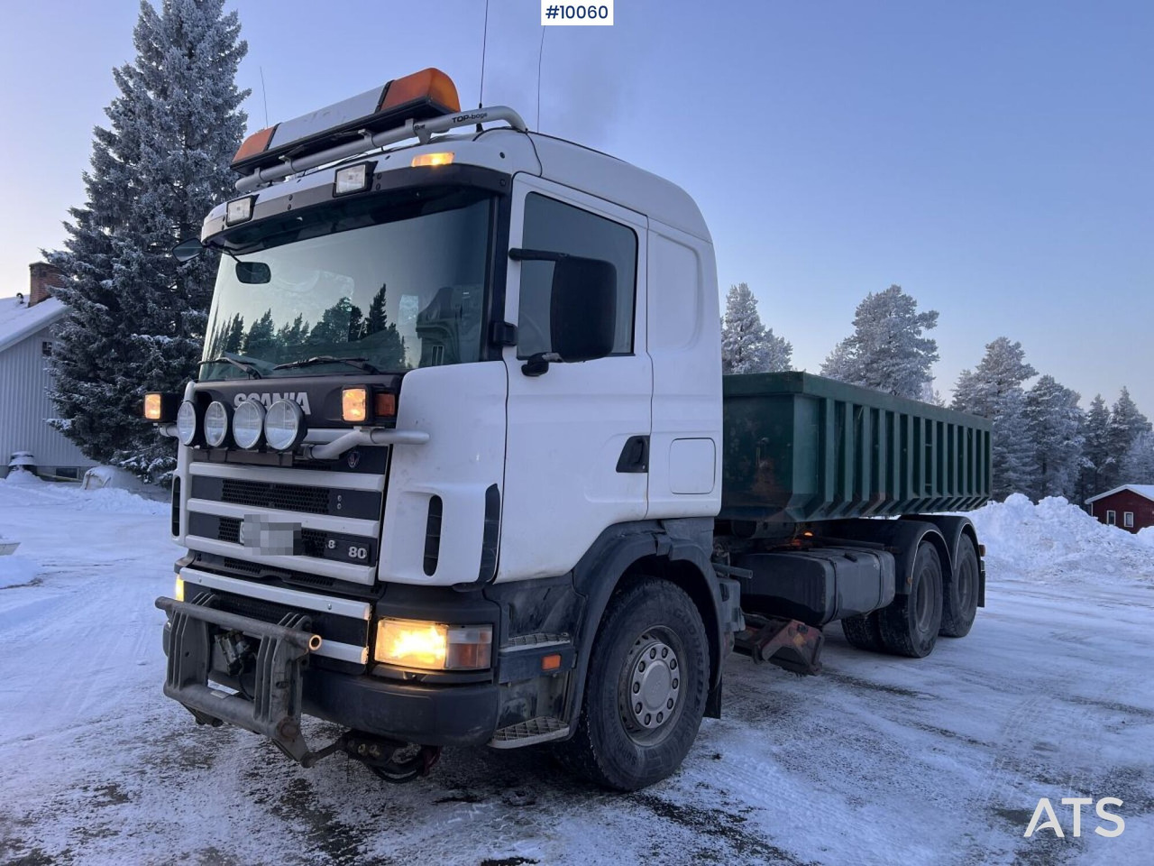 SCANIA R164 Tipper truck with plow equipment (VIDEO) - Truk jungkit: gambar 1 SCANIA R164 Tipper truck with plow equipment (VIDEO) - Truk jungkit: gambar 1