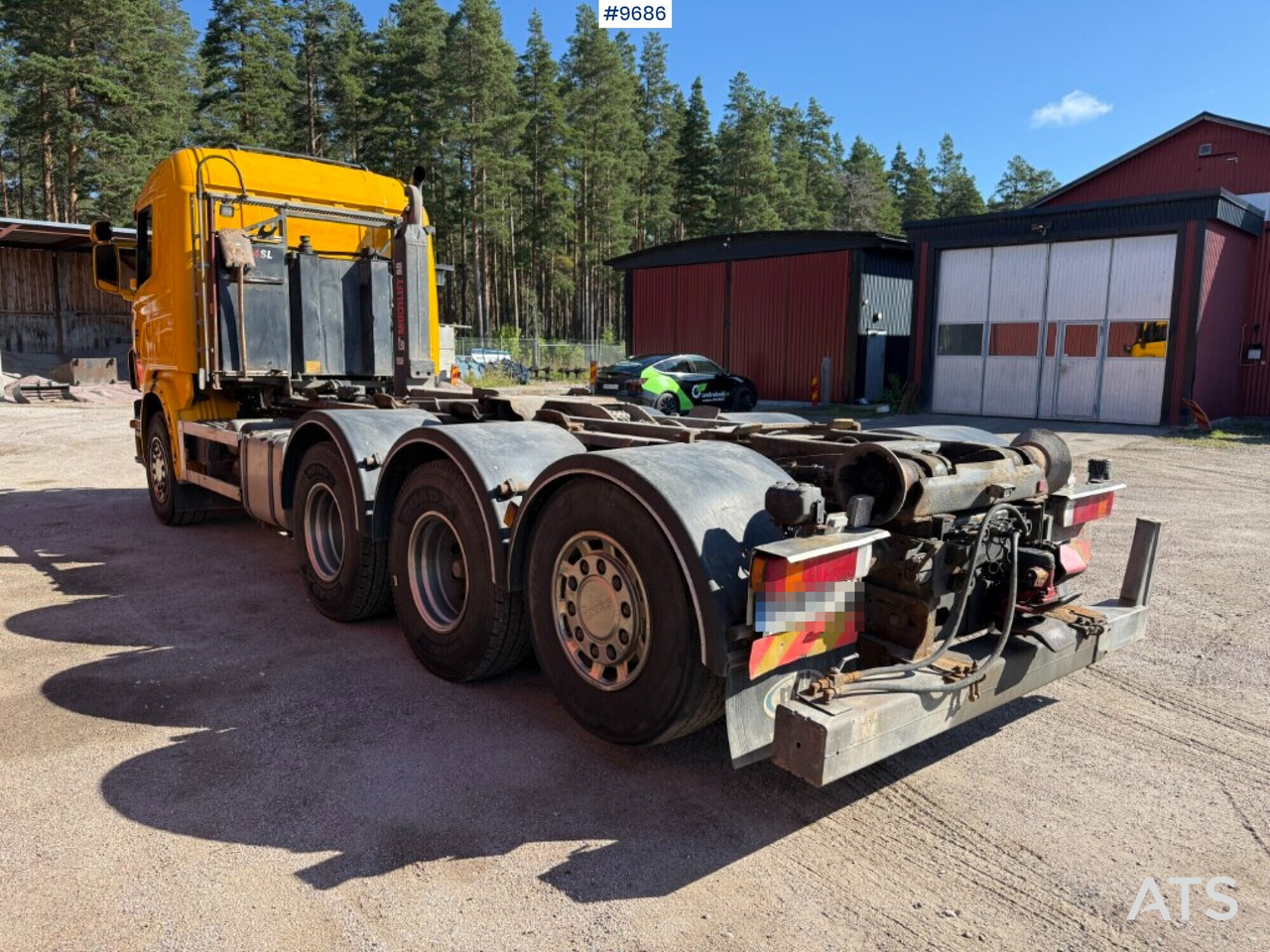 Scania G440 8X4 Lastväxlare plog och saltutrustad Rep.objekt - Hook lift: gambar 3 Scania G440 8X4 Lastväxlare plog och saltutrustad Rep.objekt - Hook lift: gambar 3