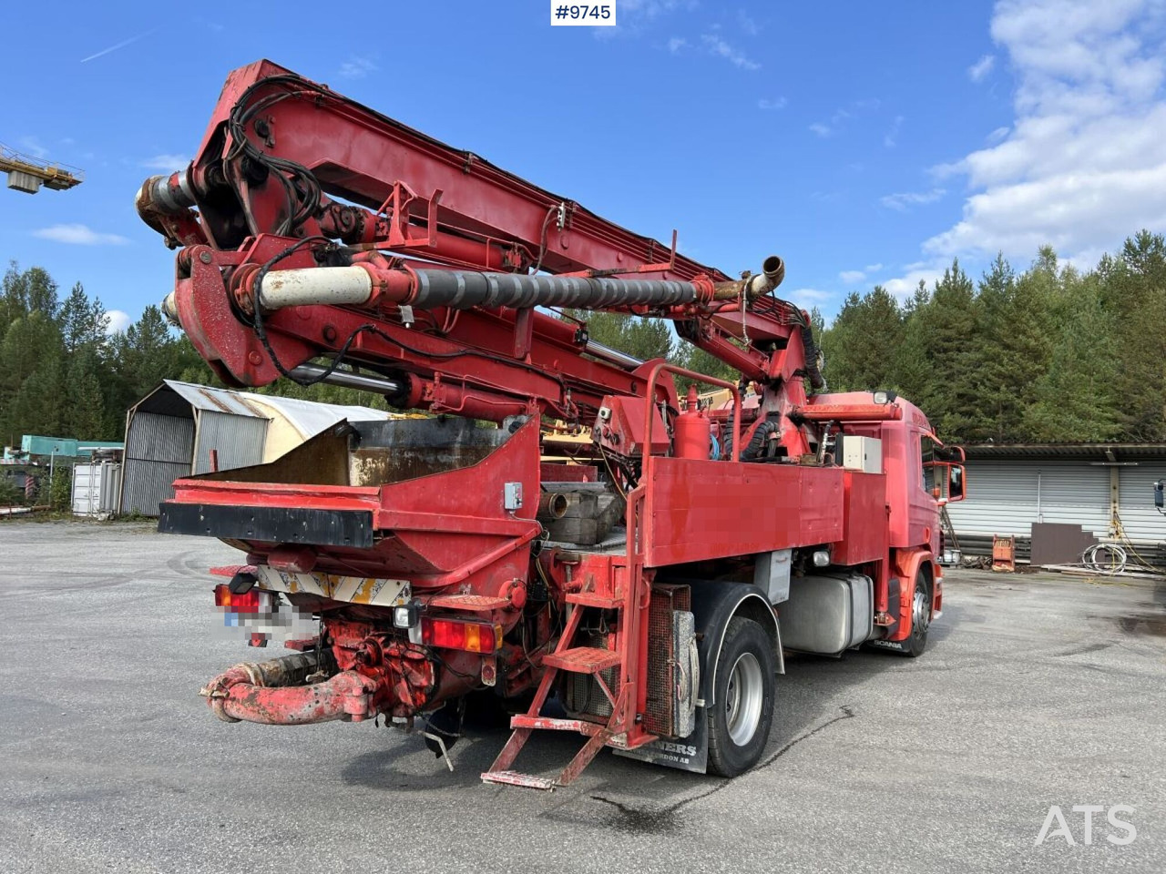 Scania P230 with Concrete pump - Truk pompa beton: gambar 4 Scania P230 with Concrete pump - Truk pompa beton: gambar 4