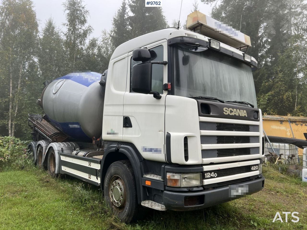 Scania R124 Tridem Concrete Truck - Truk pengaduk beton: gambar 2 Scania R124 Tridem Concrete Truck - Truk pengaduk beton: gambar 2
