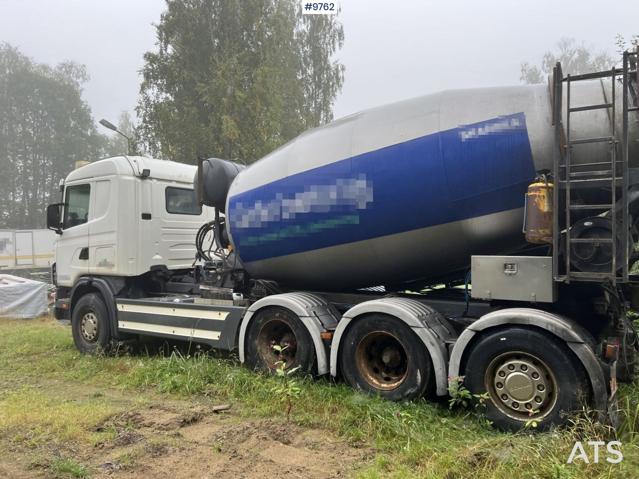Scania R124 Tridem Concrete Truck - Truk pengaduk beton: gambar 4 Scania R124 Tridem Concrete Truck - Truk pengaduk beton: gambar 4