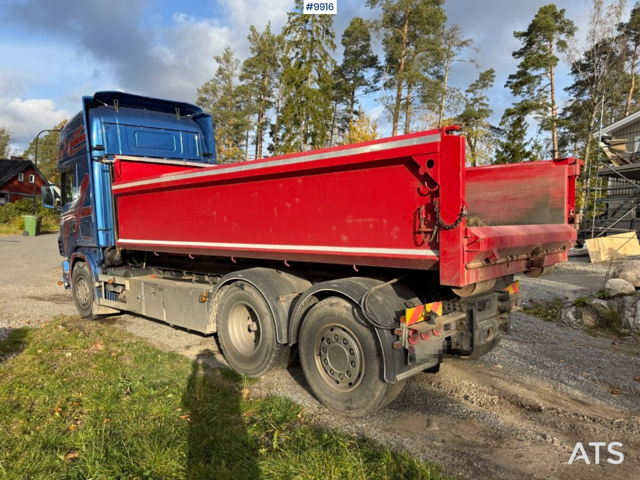 Scania R164 580 6X2 truck with flatbed - Truk flatbed: gambar 4 Scania R164 580 6X2 truck with flatbed - Truk flatbed: gambar 4