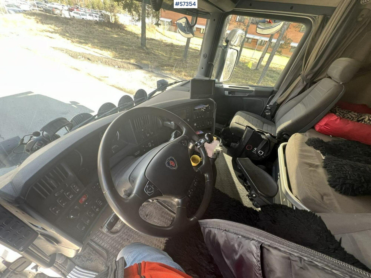 Scania R410 LB 6x2 Crane truck with Hiab crane and multilift axle - Hook lift, Truk derek: gambar 5 Scania R410 LB 6x2 Crane truck with Hiab crane and multilift axle - Hook lift, Truk derek: gambar 5