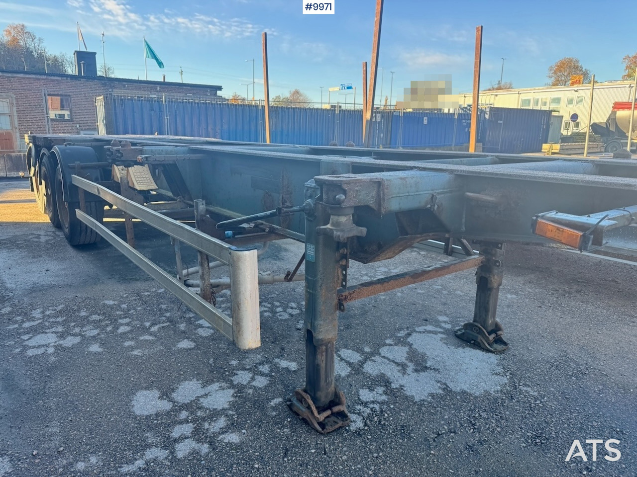 Schweriner CS40 container chassis. - Semi-trailer sasis: gambar 5 Schweriner CS40 container chassis. - Semi-trailer sasis: gambar 5