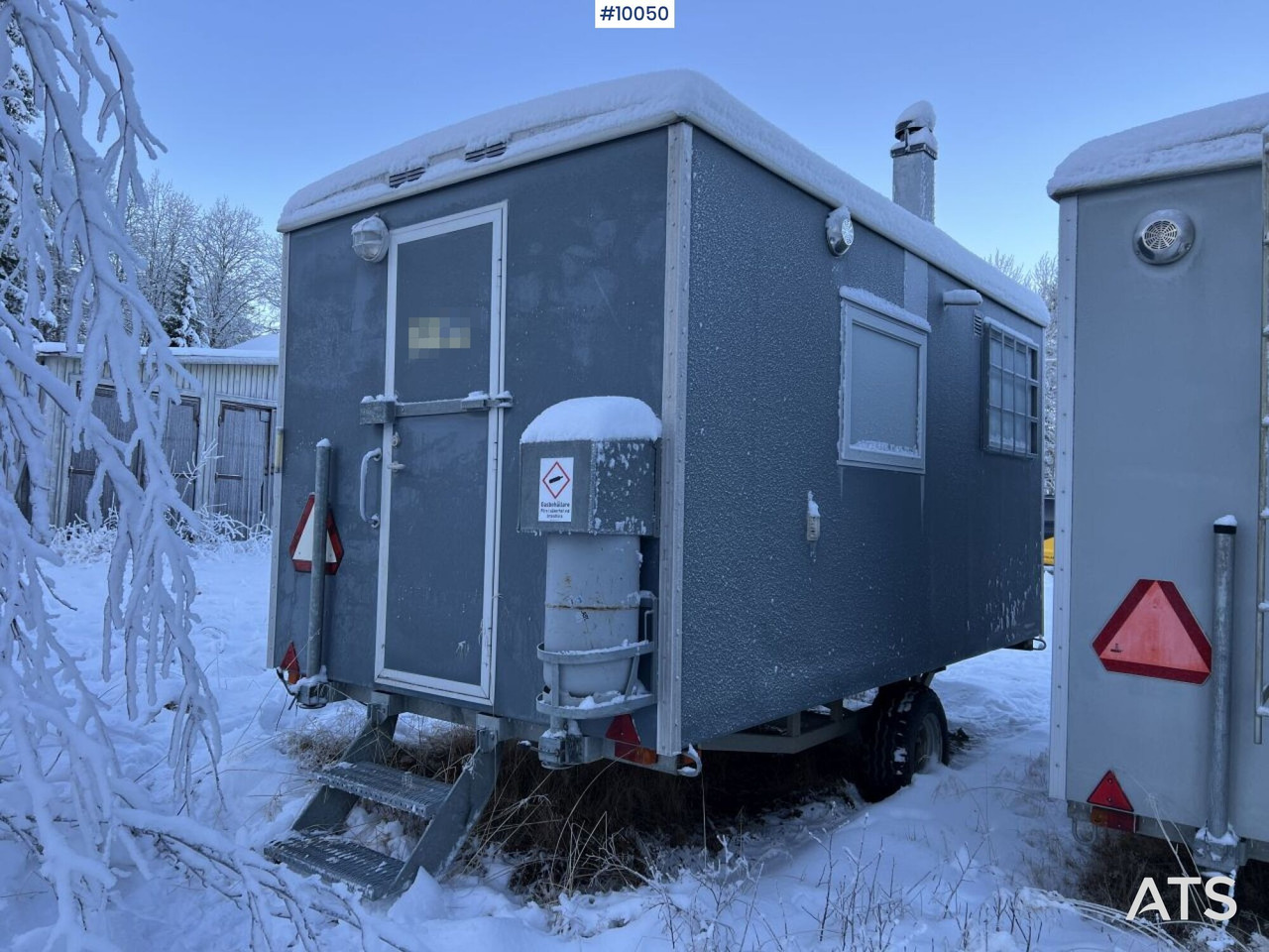 Staff cabin - Arbetsvagnar MR 4510 - Kontainer konstruksi, Trailer: gambar 3 Staff cabin - Arbetsvagnar MR 4510 - Kontainer konstruksi, Trailer: gambar 3