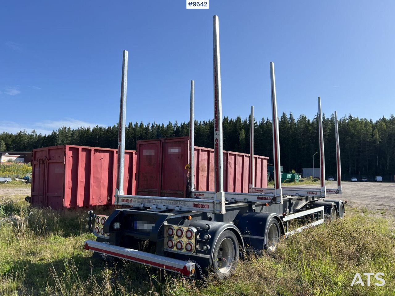 Timber trailer AM TRAILER SF4-S - Trailer pengangkut kayu: gambar 2 Timber trailer AM TRAILER SF4-S - Trailer pengangkut kayu: gambar 2