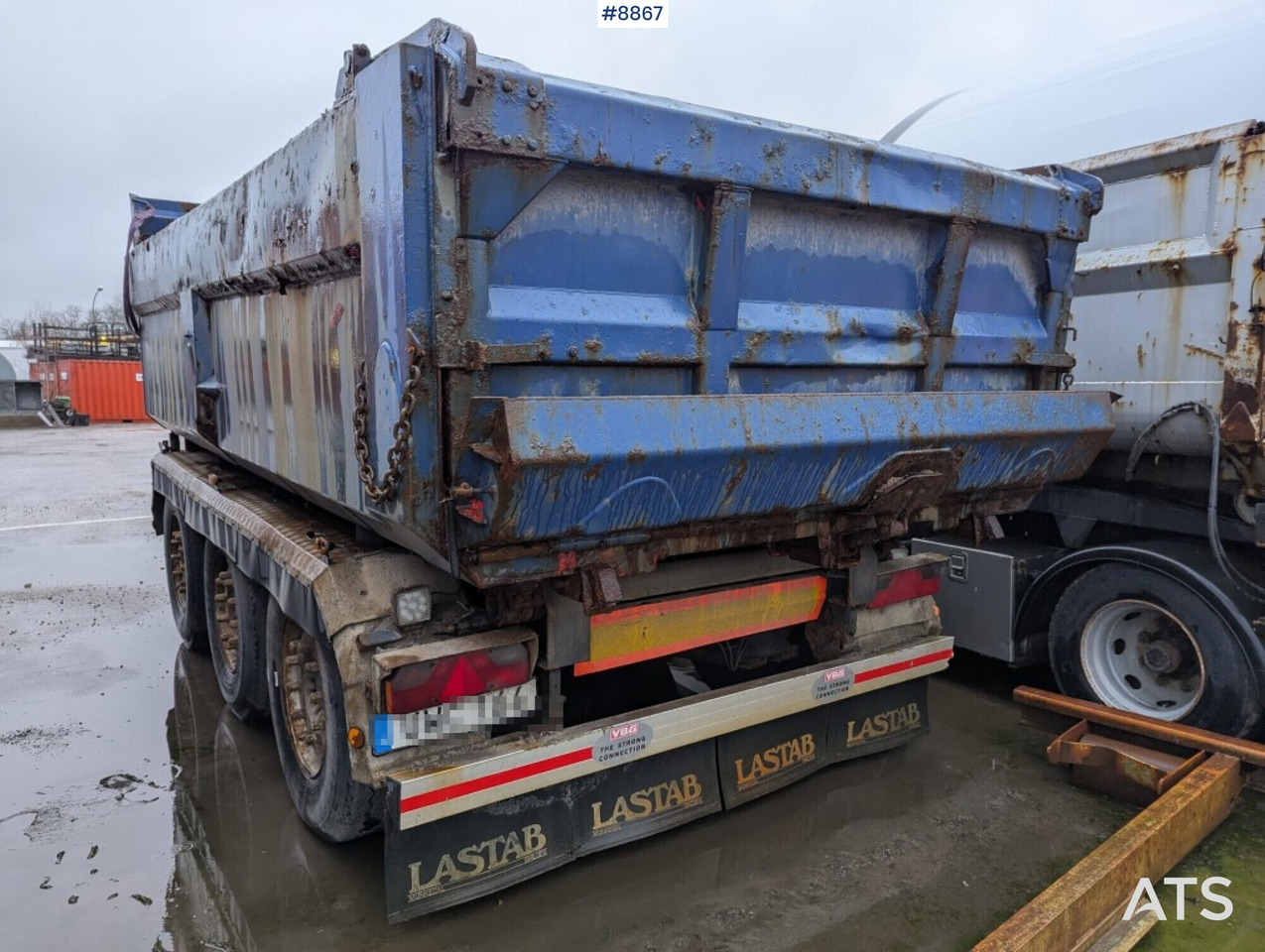 Tipper wagon Istrail TN144 3-axle - Trailer jungkit: gambar 1 Tipper wagon Istrail TN144 3-axle - Trailer jungkit: gambar 1