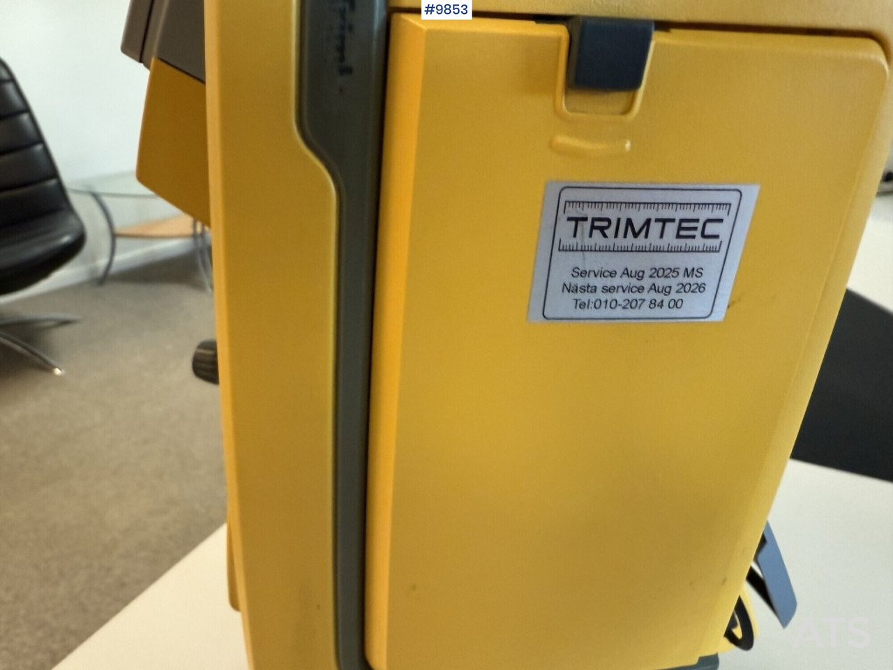 Total Station Trimble S5 1 DR Plus - Membangun inventaris: gambar 3 Total Station Trimble S5 1 DR Plus - Membangun inventaris: gambar 3