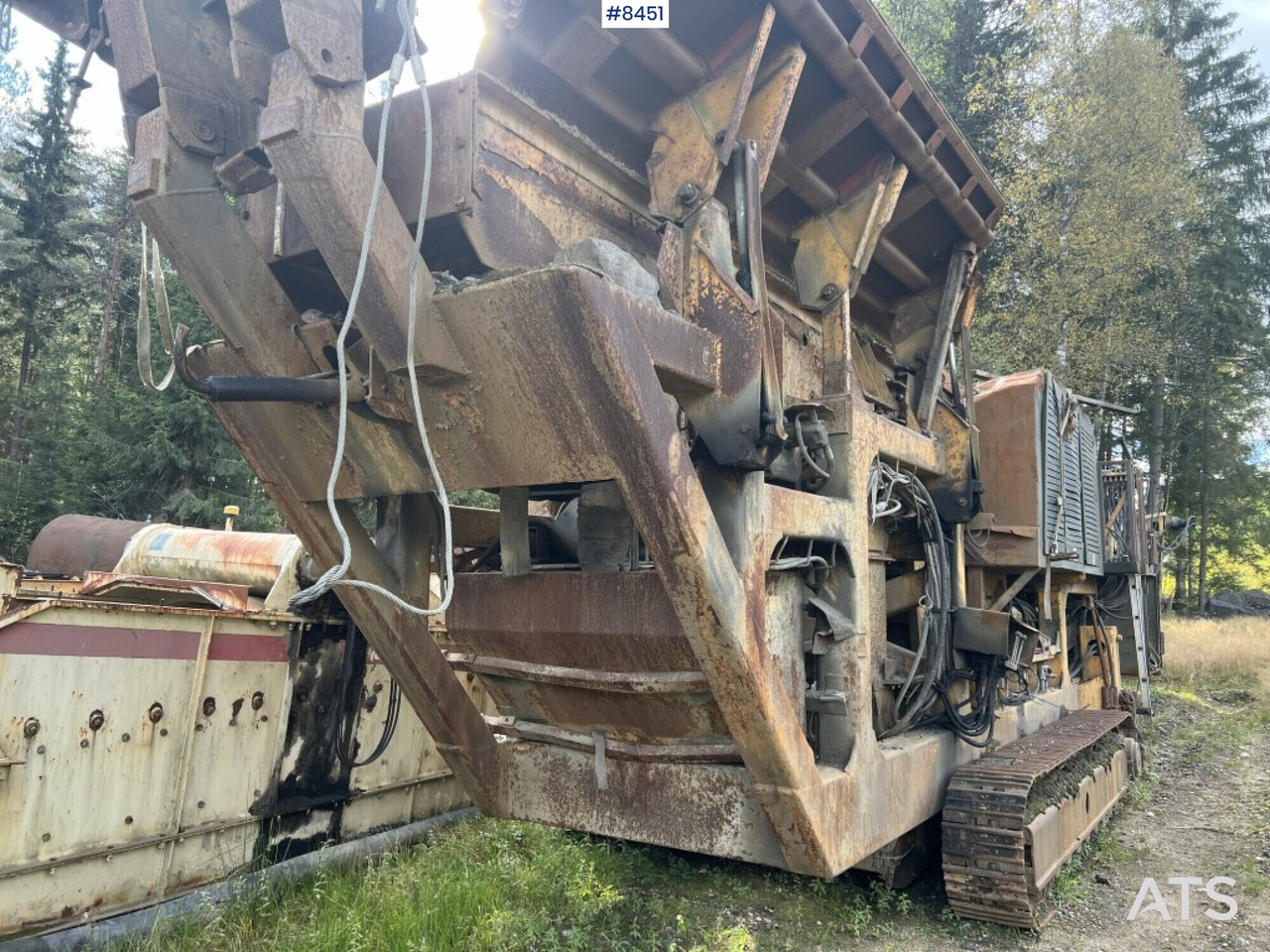 Track Crusher, Tesab, Type:10585 - Tanaman penghancur: gambar 1 Track Crusher, Tesab, Type:10585 - Tanaman penghancur: gambar 1