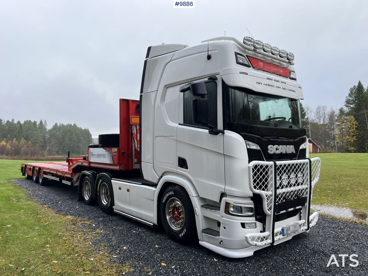 Scania R500 Tractor unit with Doll S3L Trombone Trailer - Tractor head, Semi-trailer low bed: gambar 1 Scania R500 Tractor unit with Doll S3L Trombone Trailer - Tractor head, Semi-trailer low bed: gambar 1