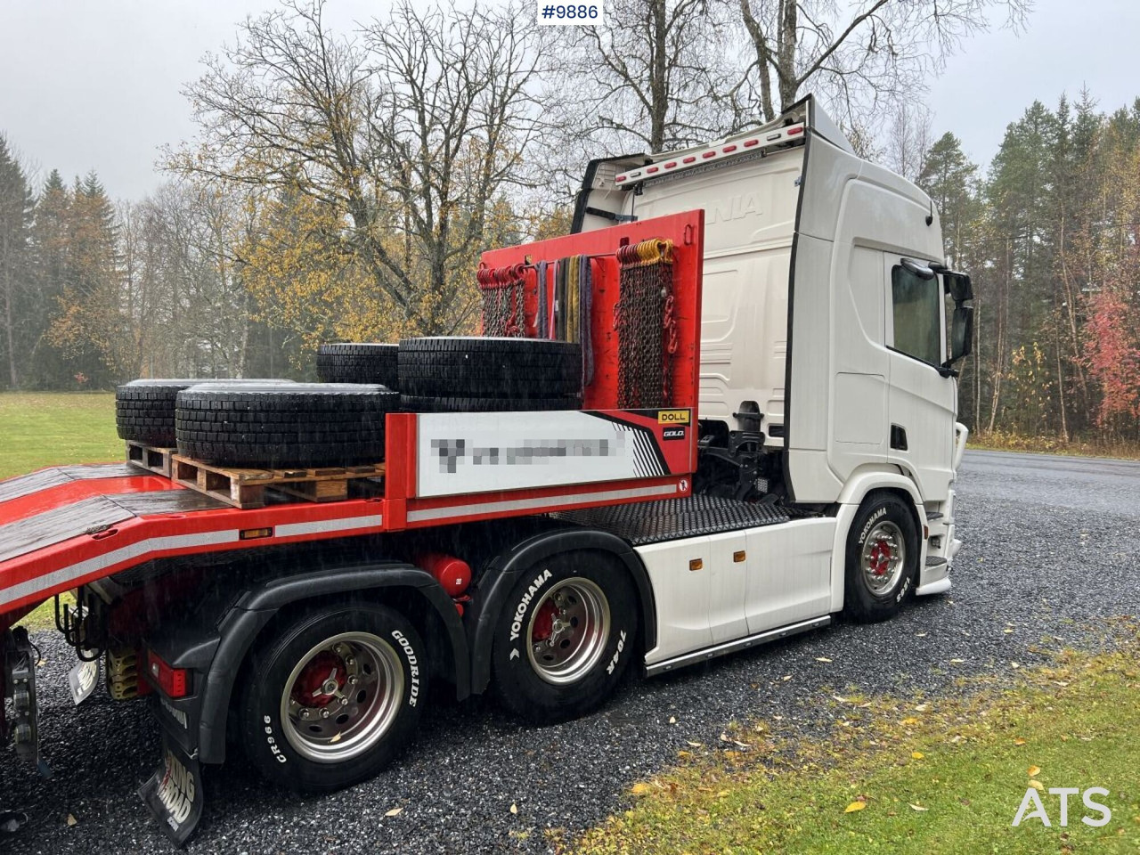 Scania R500 Tractor unit with Doll S3L Trombone Trailer - Tractor head, Semi-trailer low bed: gambar 3 Scania R500 Tractor unit with Doll S3L Trombone Trailer - Tractor head, Semi-trailer low bed: gambar 3
